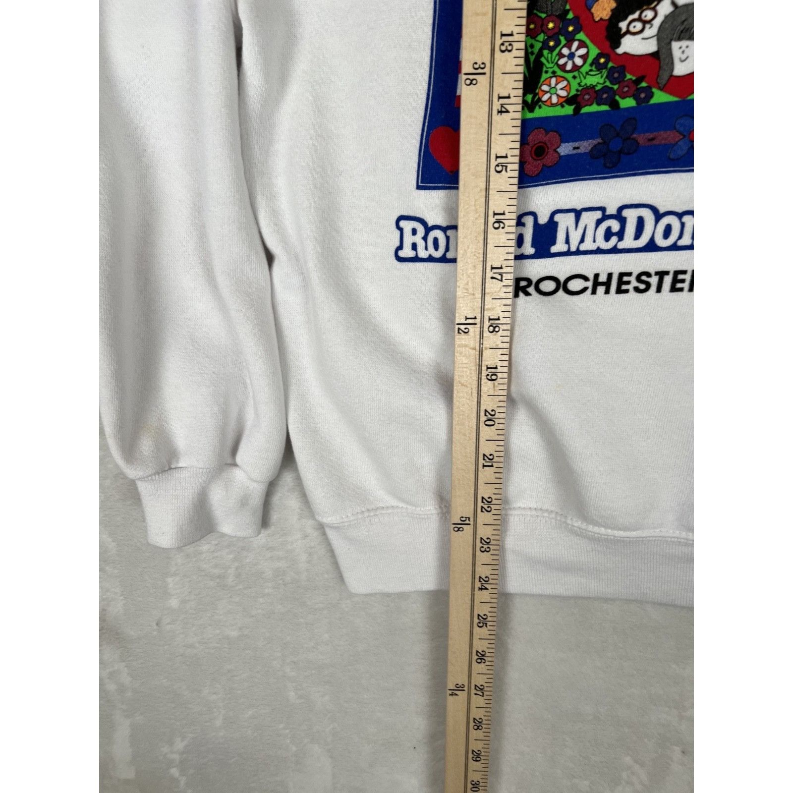 Jerzees Vintage Ronald McDonald House Sweatshirt Size Small 90s Roch Size US S / EU 44-46 / 1 - 6 Thumbnail