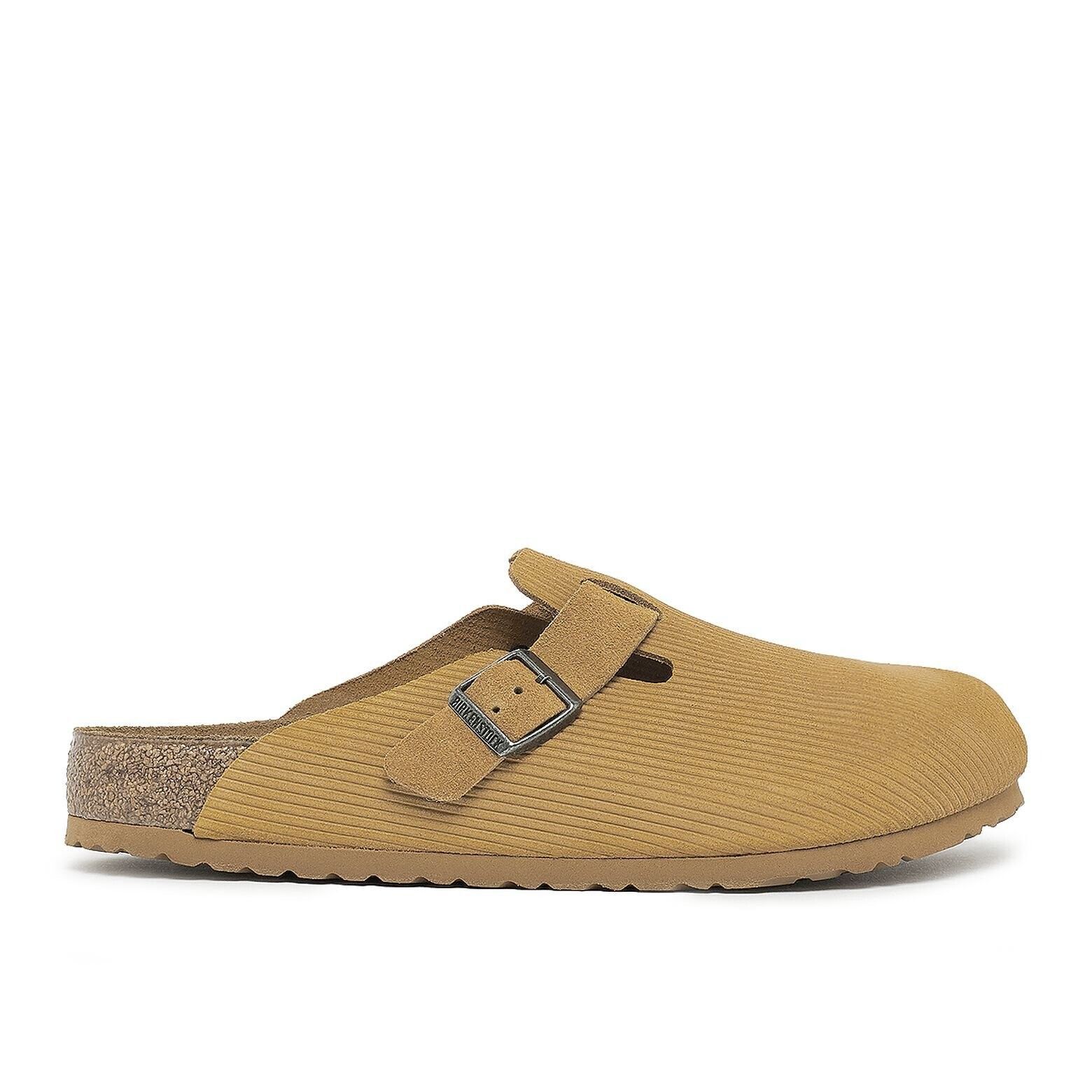 Birkenstock Birkenstock Boston Corduroy Cork Brown 1025668 US 6 EU 37 Size US 6 / IT 36 - 2 Thumbnail