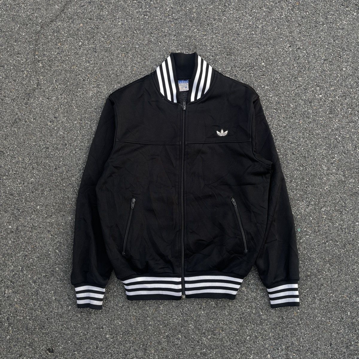 Adidas RARE 60-70s Adidas track jacket Germany Size US M / EU 48-50 / 2 - 1 Thumbnail