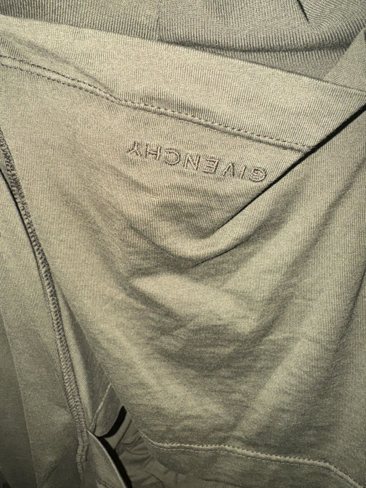 Givenchy logo-embroidered layered cotton hoodie Size US M / EU 48-50 / 2 - 6 Thumbnail