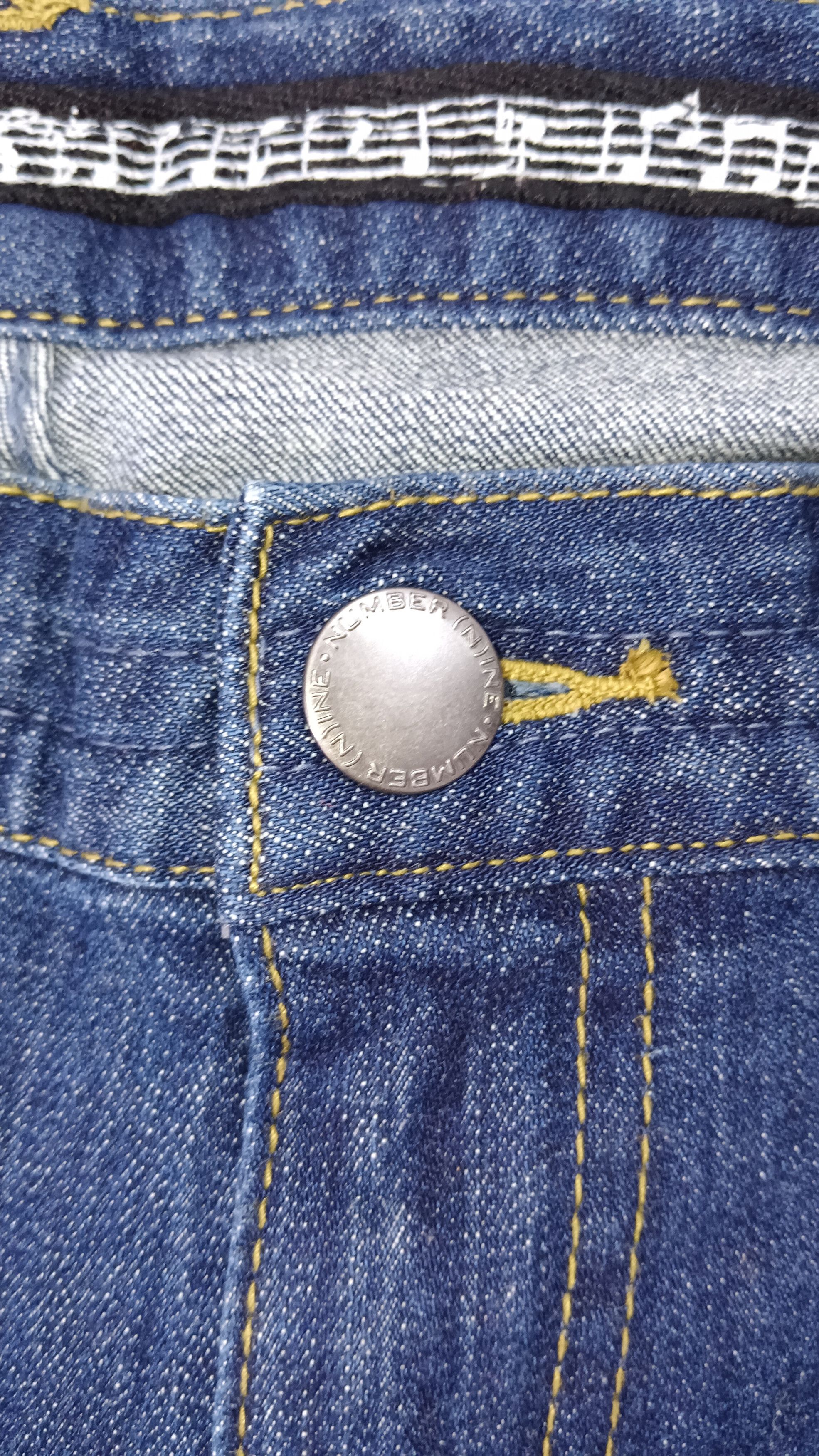 Number (N)ine Punk!!!💥Number (N)ine Cropped Denim Size US 31 - 8 Thumbnail