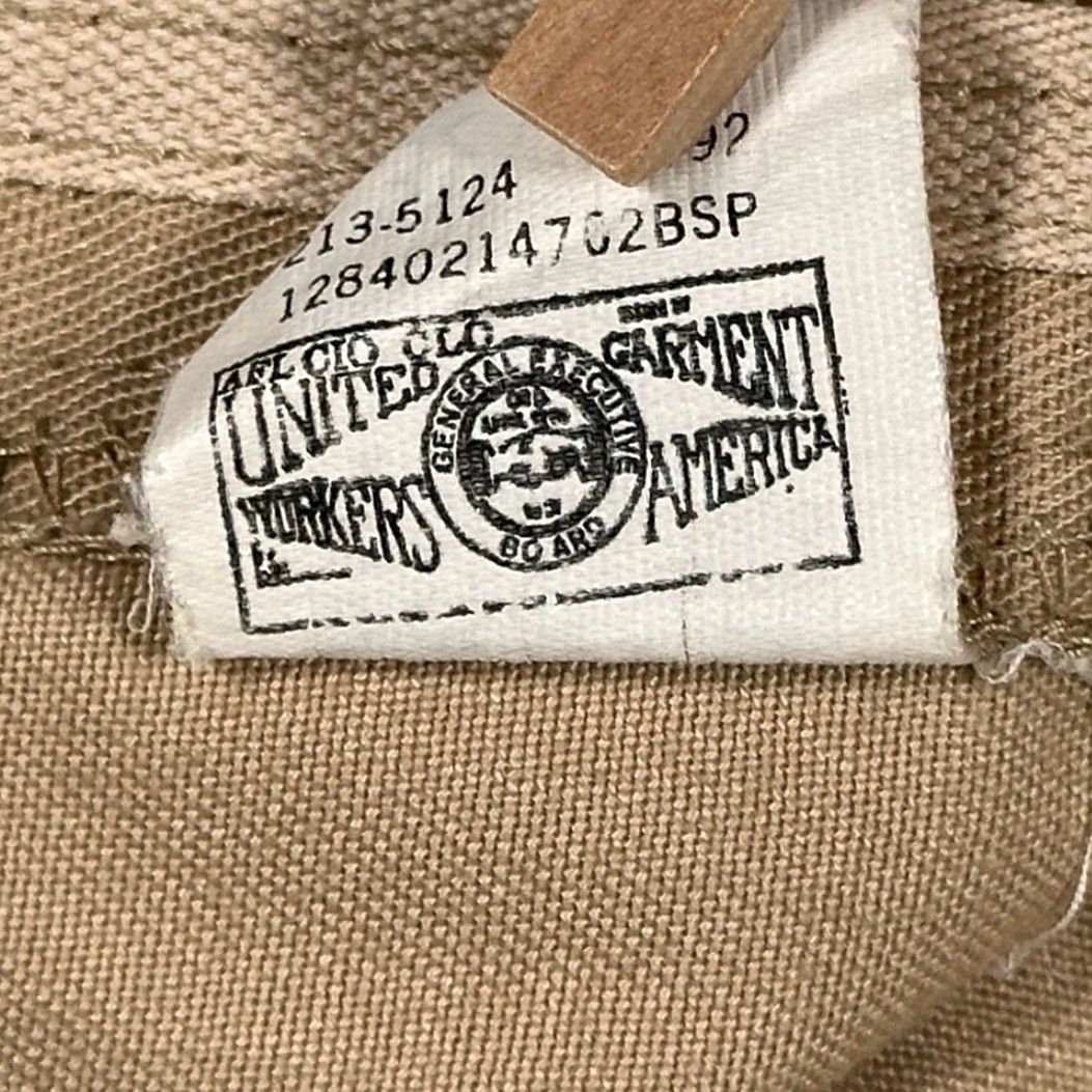 Lee VINTAGE Lee Pants Mens 32x32 Brown Relaxed Fit Workwear Talon USA Union Made 70s Size US 32 / EU 48 - 6 Thumbnail