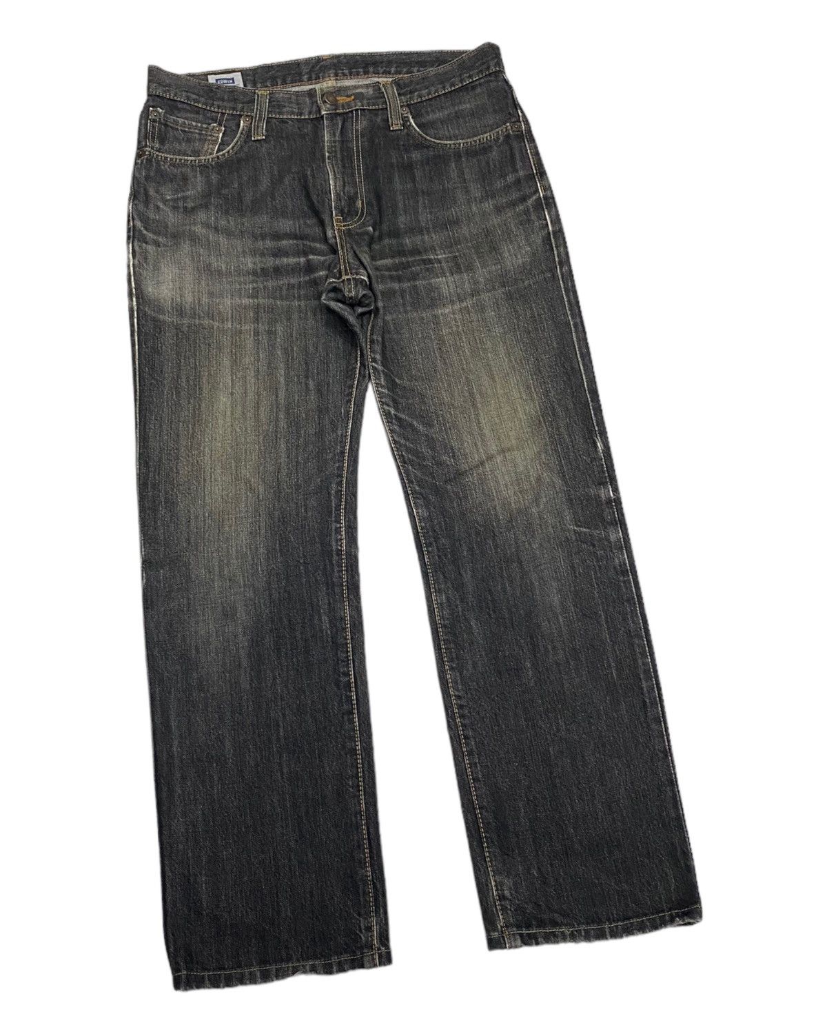 Edwin DISTRESSED DENIM EDWIN NO 403 MADE IN JAPAN DENIM JEANS Size US 33 - 5 Thumbnail