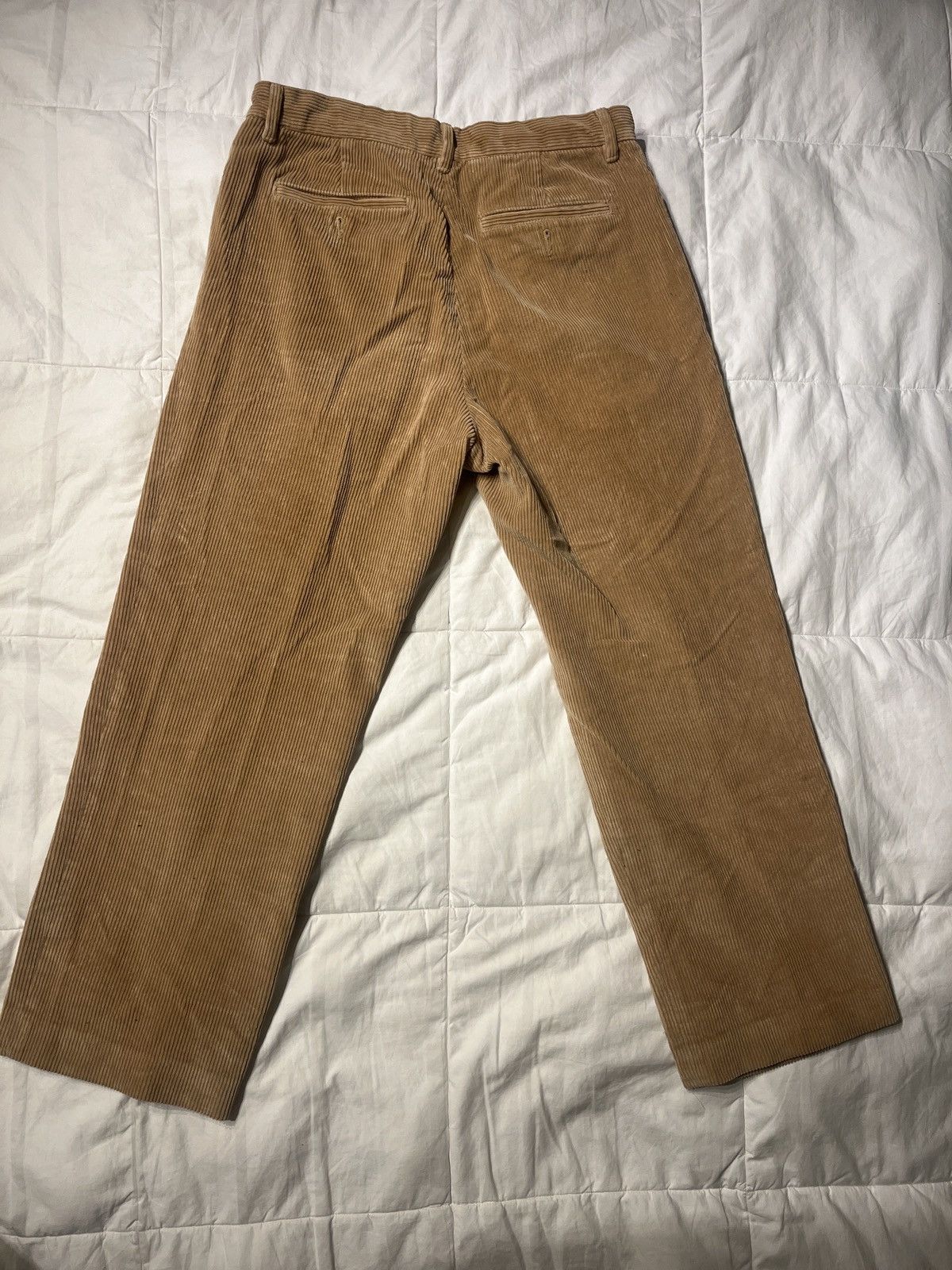 Eddie Bauer × Vintage Vintage tan corduroy thrifted Eddie Bauer Pants Size US 35 - 1 Thumbnail