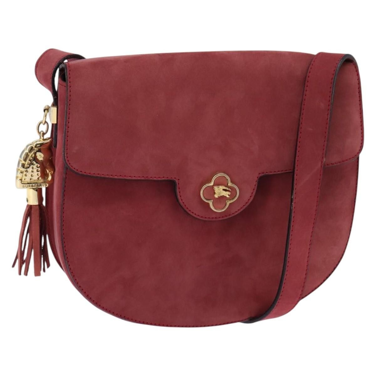 Burberry Burberry Vintage Crossbody Bag Suede Size ONE SIZE - 1 Thumbnail