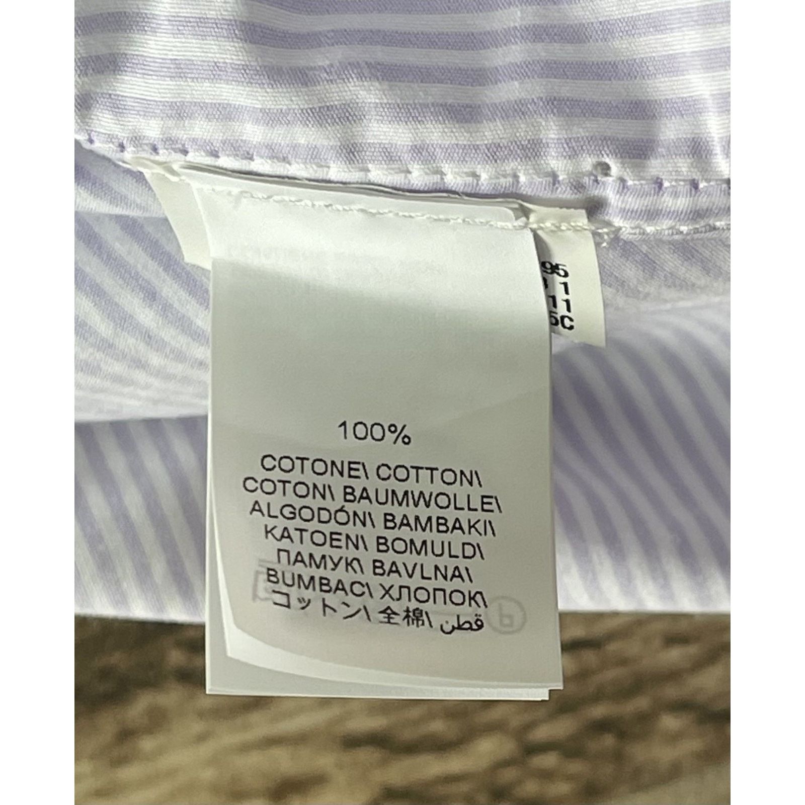 Brunello Cucinelli $950 NWT Brunello Cucinelli Blue Stripe Dress Shirt XXXL Size US XXL / EU 58 / 5 - 7 Thumbnail