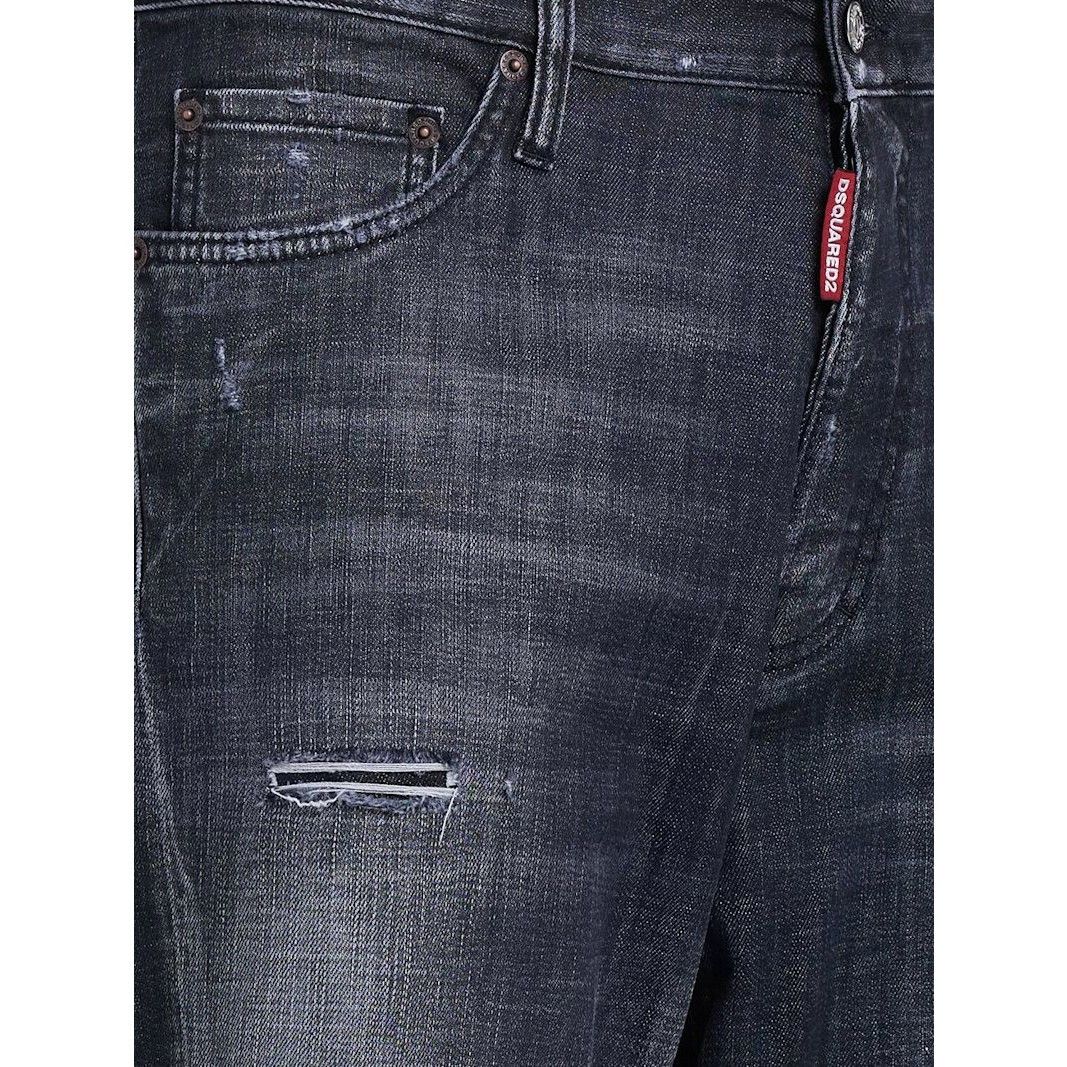 Dsquared2 DSQUARED2 Loose Twisted Blue Denim Jeans New & Authentic (Me Size US 32 / EU 48 - 3 Thumbnail