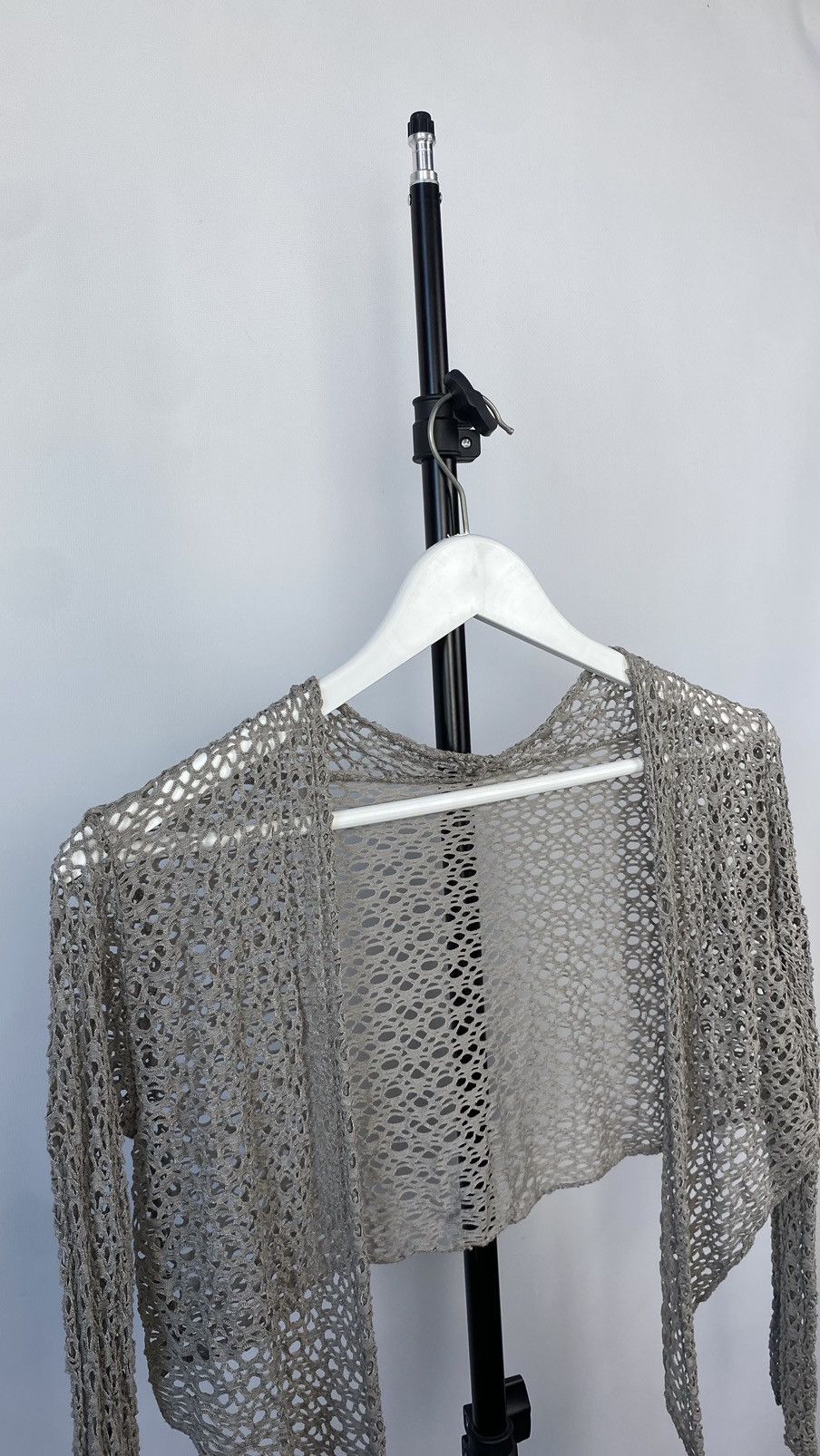 Other Vintage Japanese Longsleeve Mesh Rick Owens Style Y2k Opium Size S / US 4 / IT 40 - 5 Thumbnail