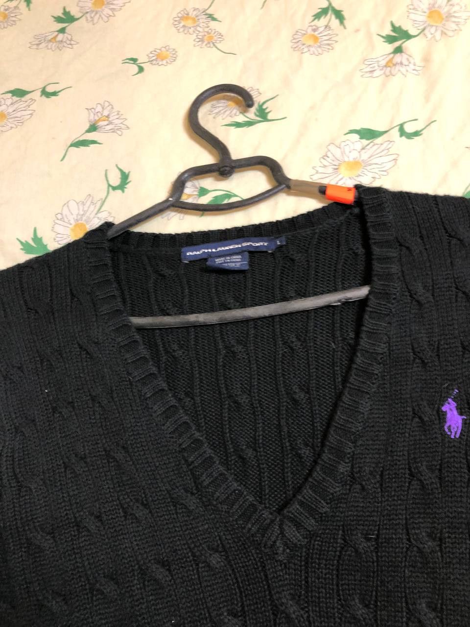 Polo Ralph Lauren Vintage Ralph Lauren Cable Knit Sweater Womens Size L / US 10 / IT 46 - 4 Thumbnail