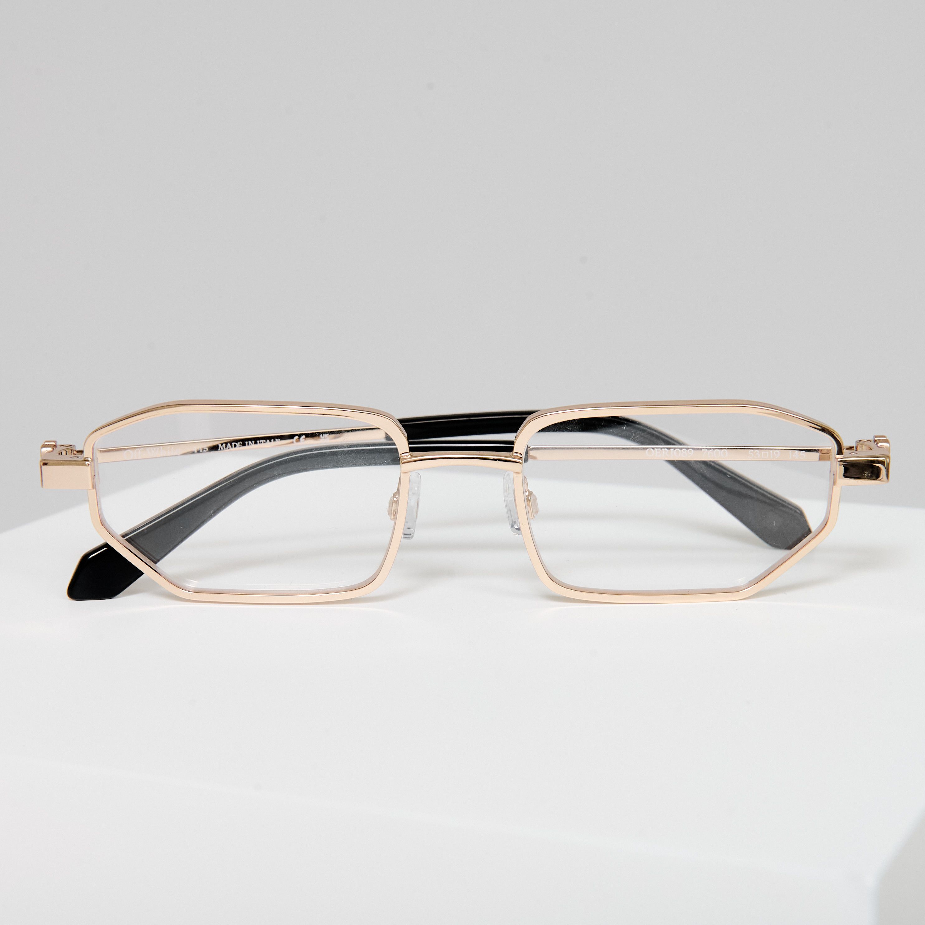 Off-White OFF WHITE STYLE 89 GOLD GLASSES Size ONE SIZE - 7 Thumbnail