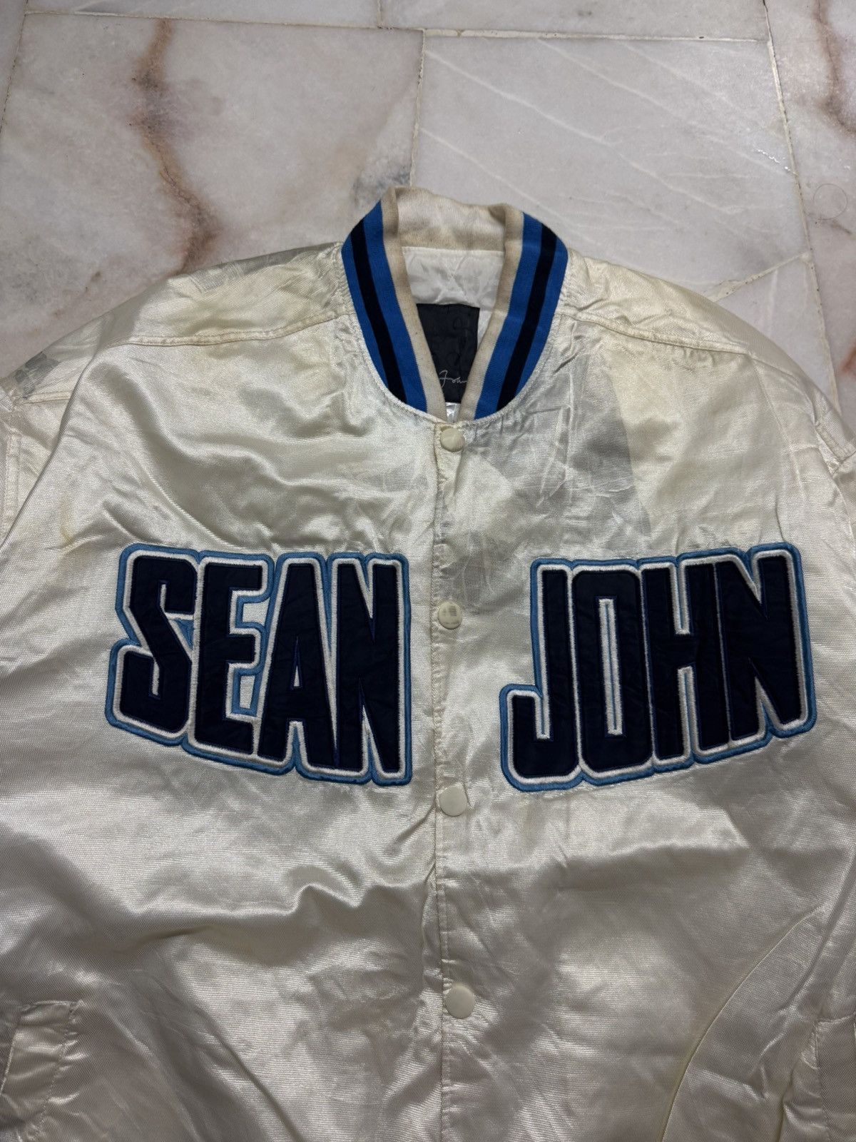 Sean John 💥BIG SIZE💥XXL VINTAGE SEAN JOHN BOMBERS RARE BIG LOGO Size US XXL / EU 58 / 5 - 3 Thumbnail