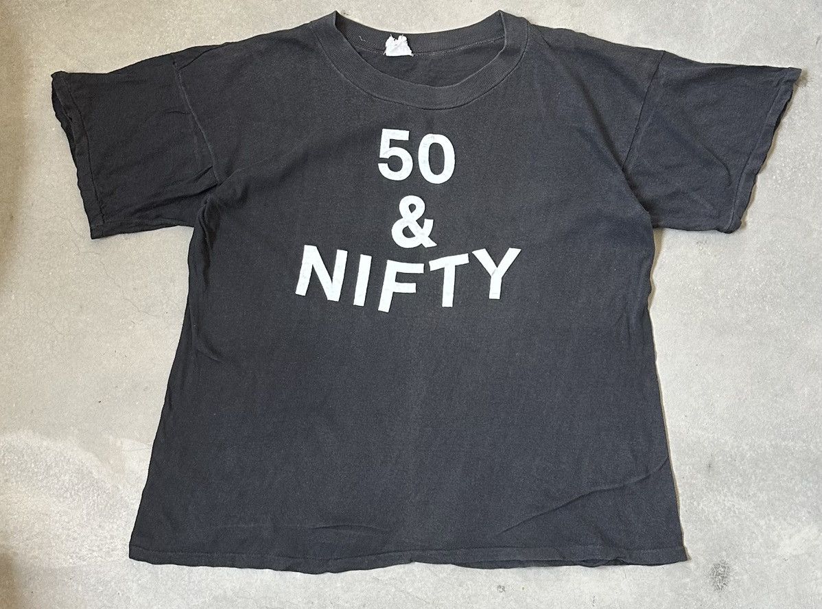 Vintage VINTAGE 50 & NIFTY PAPERTHIN TEE Size US L / EU 52-54 / 3 - 1 Thumbnail