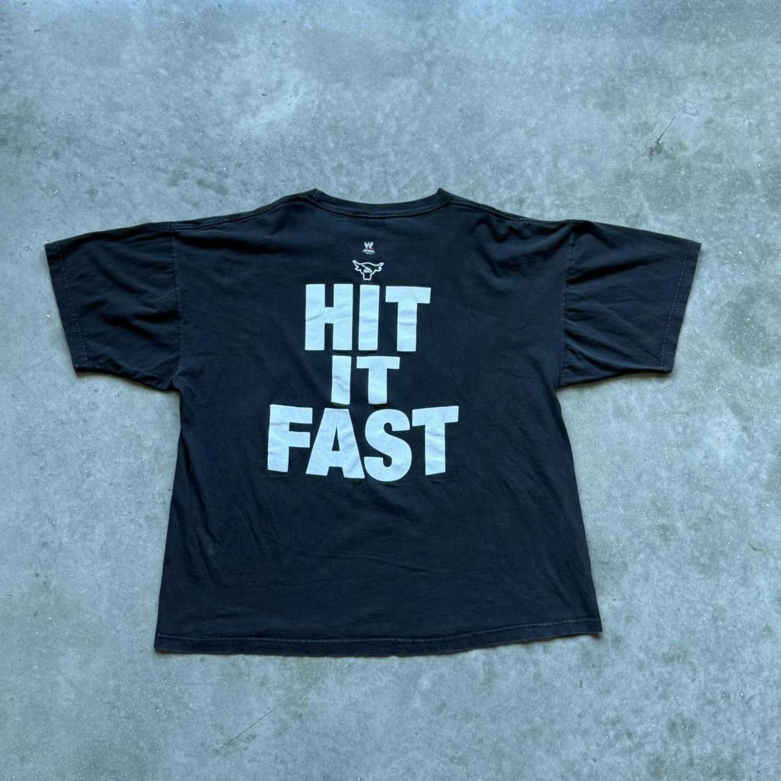 Other WWE The Rock “Hit It Fast, Hit It Strong” Wrestling T-shirt Size US XXL / EU 58 / 5 - 2 Thumbnail