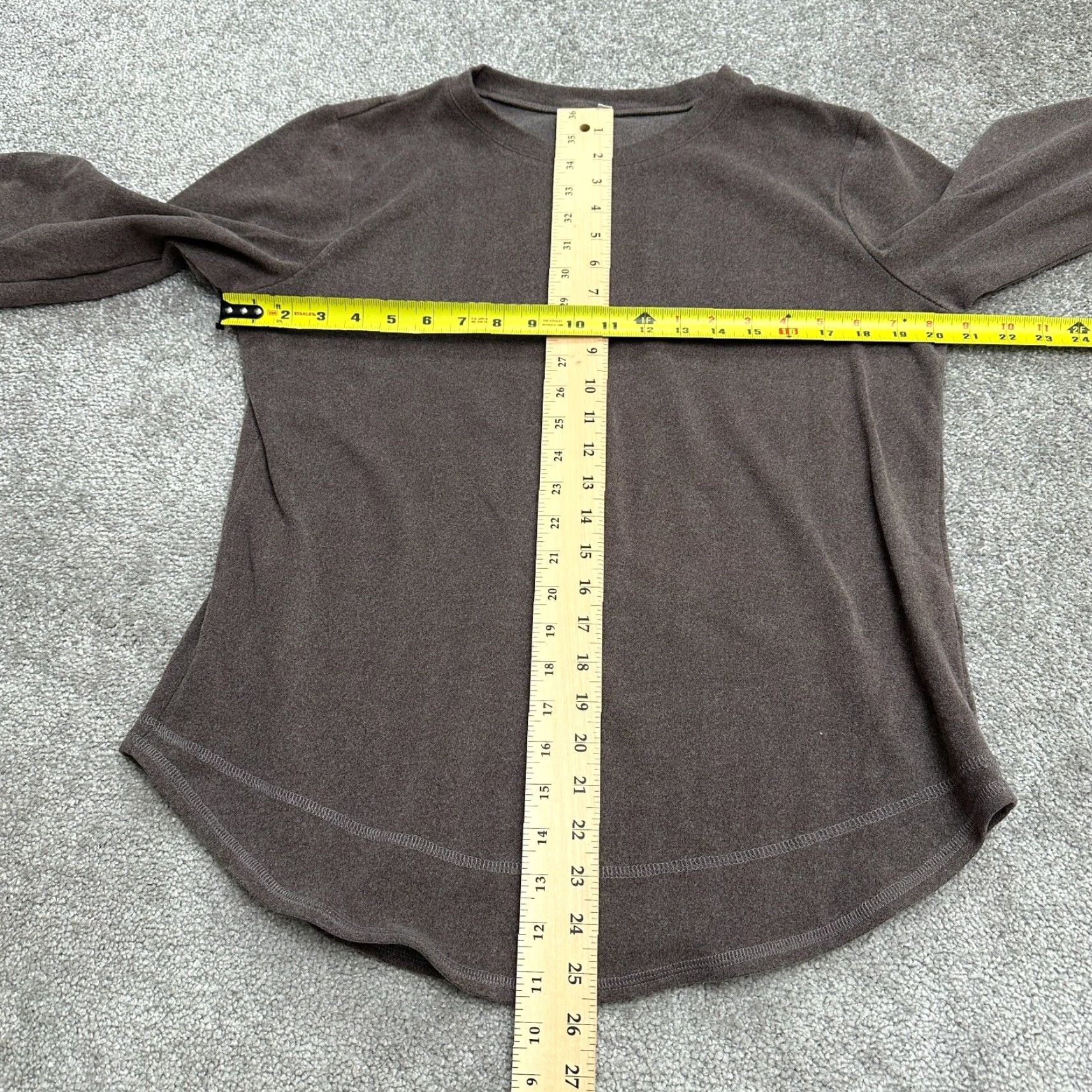 Vintage Unbranded Soft Fleece Sweatshirt Womens Medium Round Neck Stretch Round Hem Top Size M / US 6-8 / IT 42-44 - 6 Thumbnail