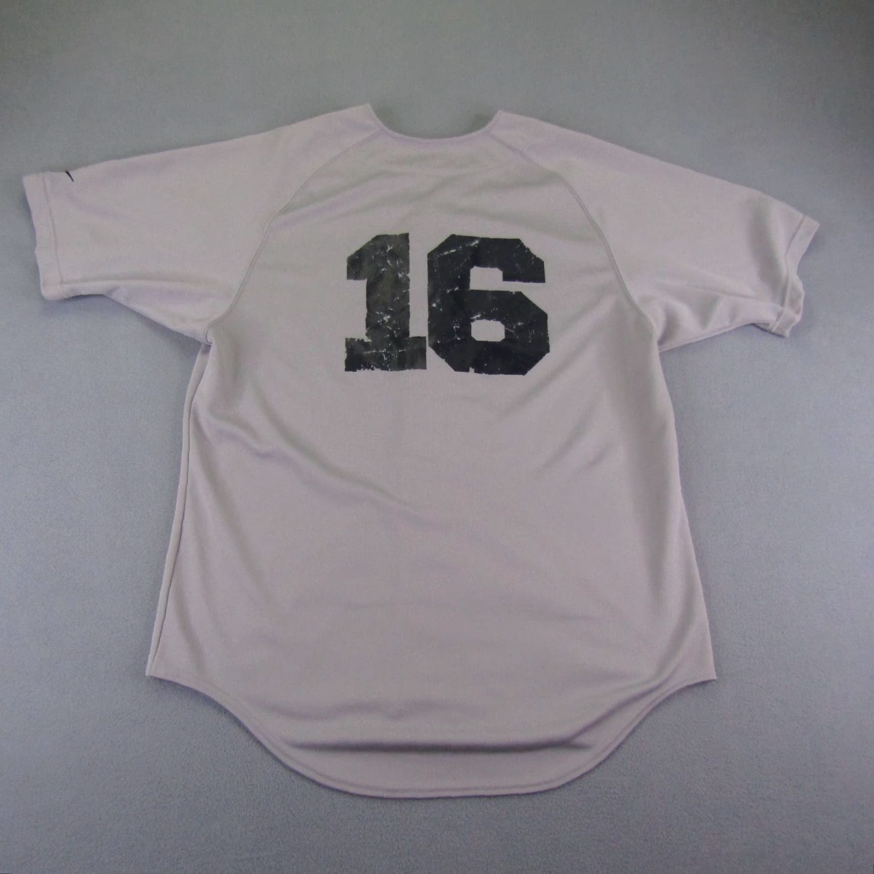 Nike Vintage Nike Wildcats Jersey Mens Large Gray Baseball Button Up Shirt Size US L / EU 52-54 / 3 - 7 Thumbnail