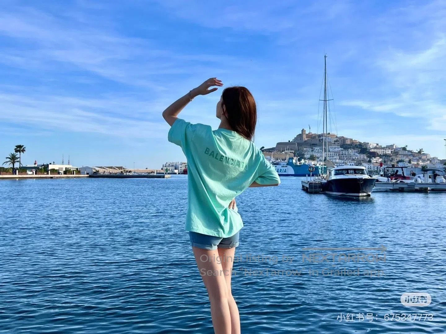 Balenciaga Balenciaga Mint Green Short. Size US M / EU 48-50 / 2 - 6 Thumbnail
