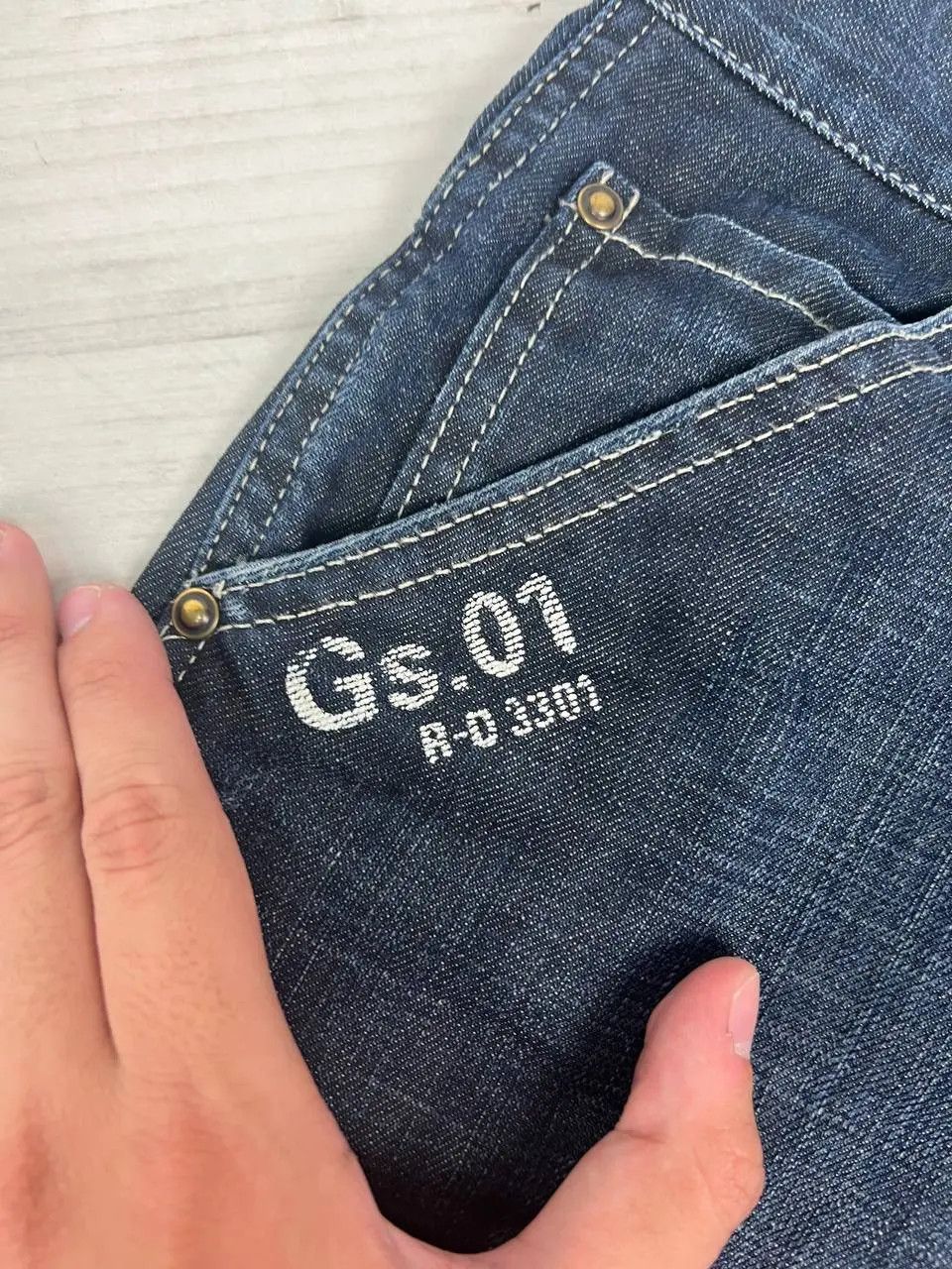G-Star Vintage G Star Raw Baggy Big Logo Denim Jeans 90s Size US 30 / EU 46 - 5 Thumbnail
