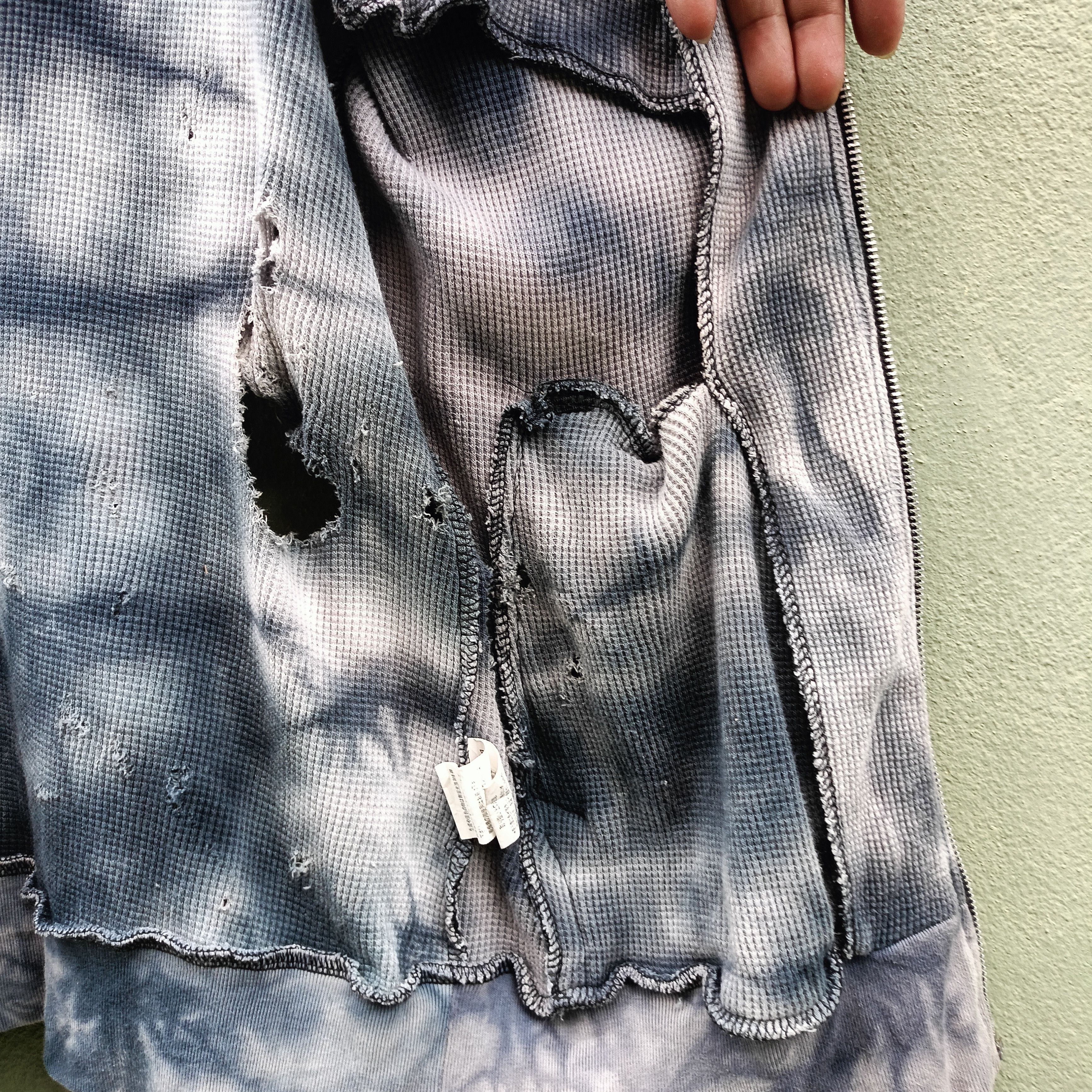 Seditionaries Berning Sho Distressed Hooded Zip jacket Size US M / EU 48-50 / 2 - 11 Thumbnail