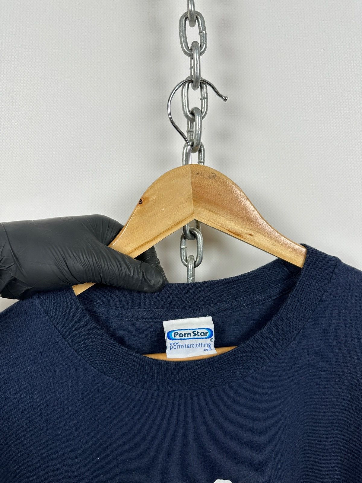 Vintage Pornstar 69 Physical Education XXX Navy Blue T-Shirt