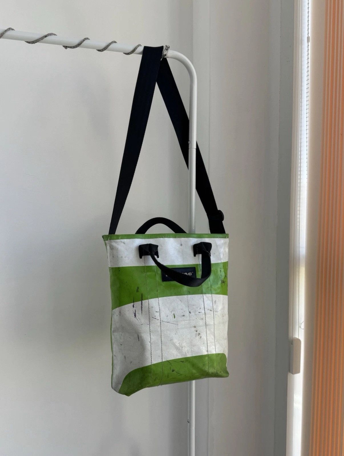 Freitag Freitag Handbag F203 Vintage Green Crossbody Shoulder Bag Size ONE SIZE - 2 Thumbnail