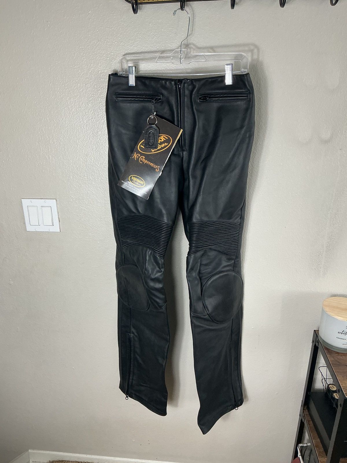 Harley Davidson Harley Davidson x Vanson Leather Pant Trouser Womens Size 8 Size 30" / US 8 / IT 44 - 1 Thumbnail