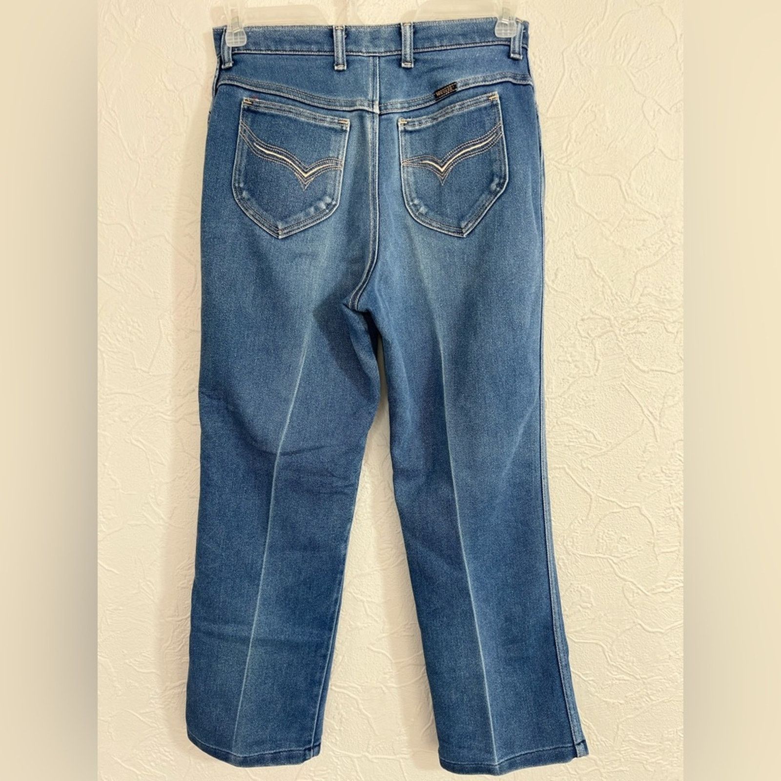 Wrangler VINTAGE Wrangler Jeans 14 Misses Straight Made in USA 30x27 Size 30" / US 8 / IT 44 - 2 Thumbnail