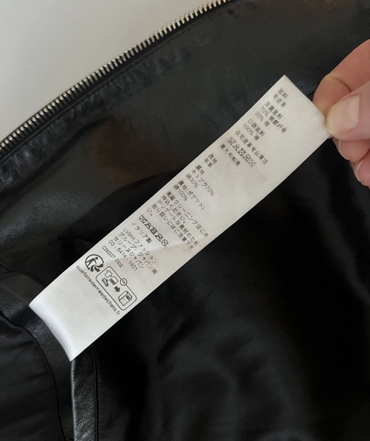 Celine Celine 23FW leather flight aviator jacket sz54 Size US L / EU 52-54 / 3 - 8 Thumbnail