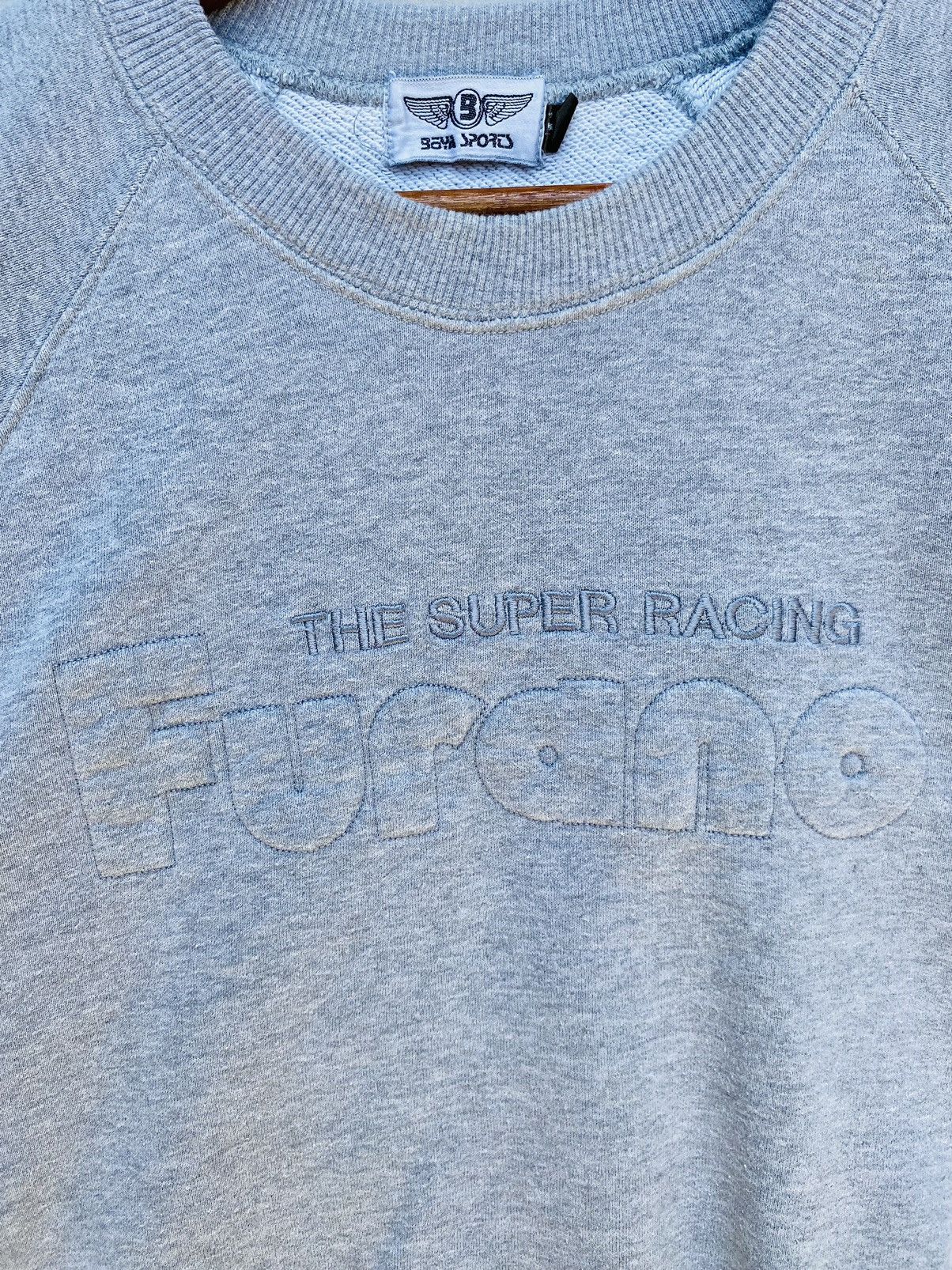 Japanese Brand Vintage Furano The Super Racing Sweatshirt Big Spellout Size US L / EU 52-54 / 3 - 6 Thumbnail