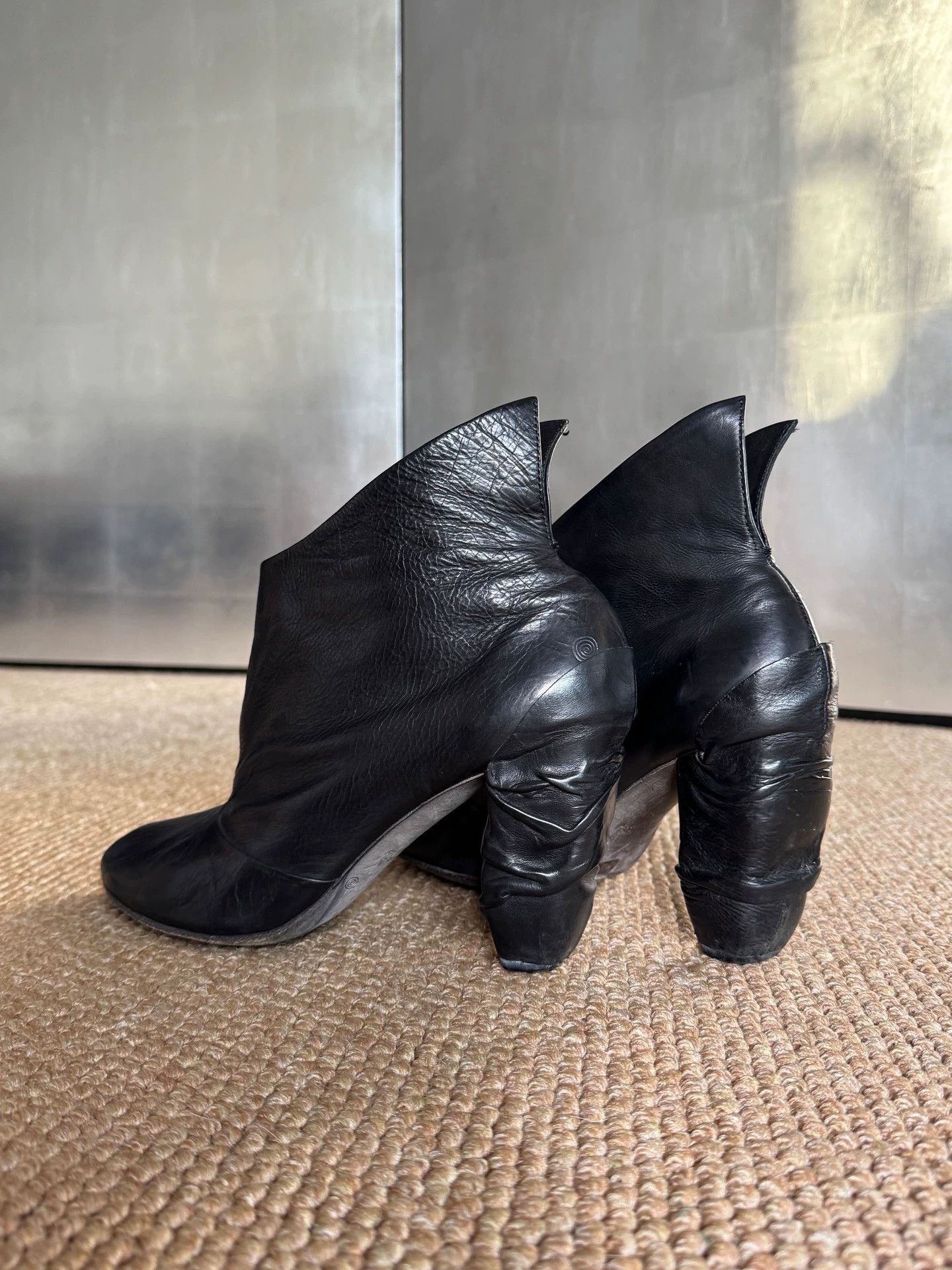 Other Vintage Italian Leather 8cm Heel High Heels Size US 8 / IT 38 - 7 Thumbnail