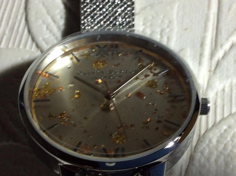 Designer Olivia silver ladies dial mesh stainless steel watch Size ONE SIZE - 8 Thumbnail