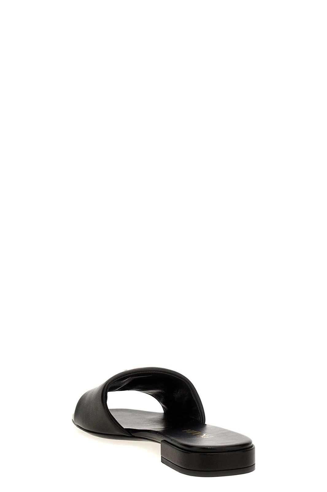 Prada PRADA Black Leather Sandals New & Authentic Size US 5 / IT 35 - 3 Thumbnail