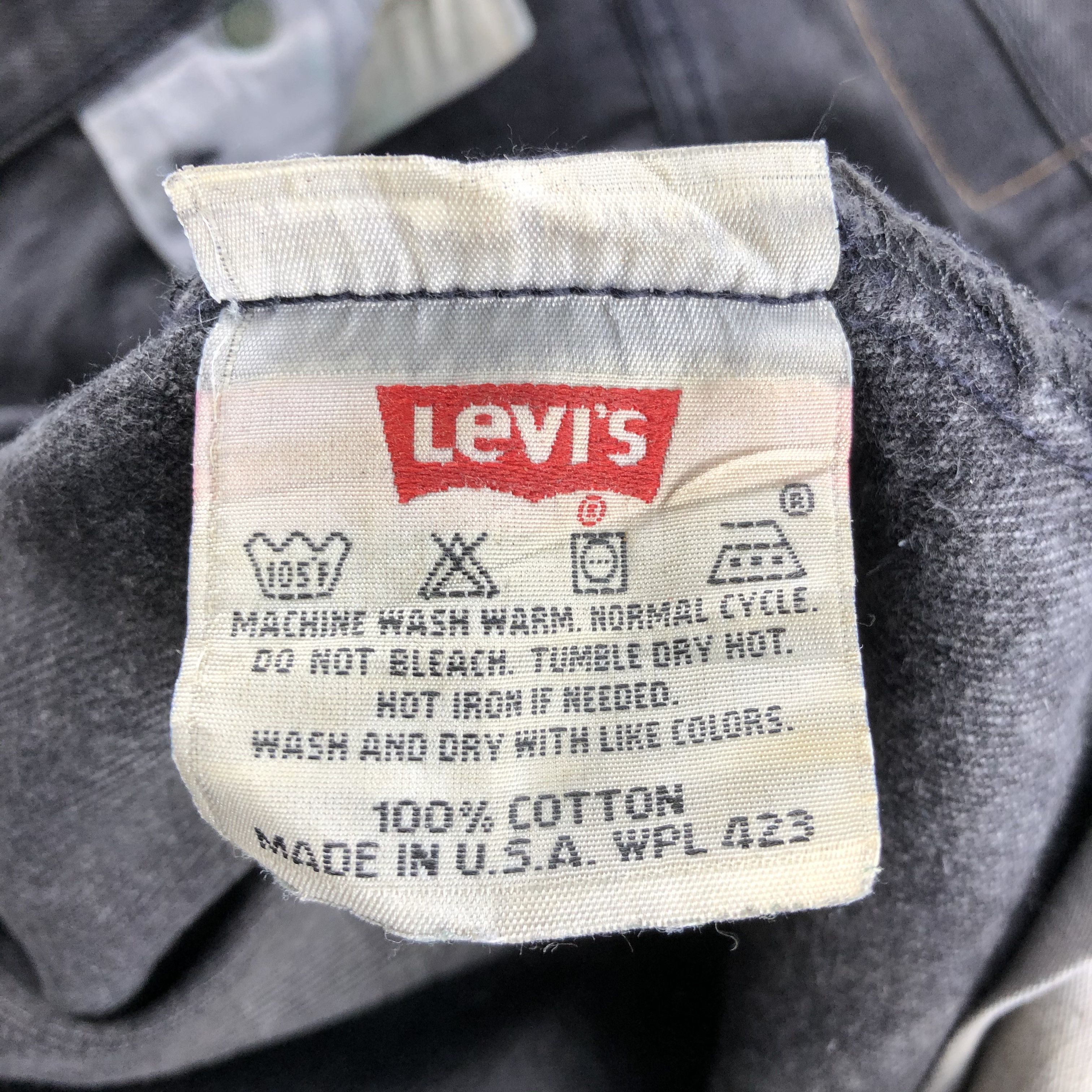 Levi's 90s Vintage Levis 501 Earth Tone Jeans-J1382 Size US 41 - 11 Thumbnail