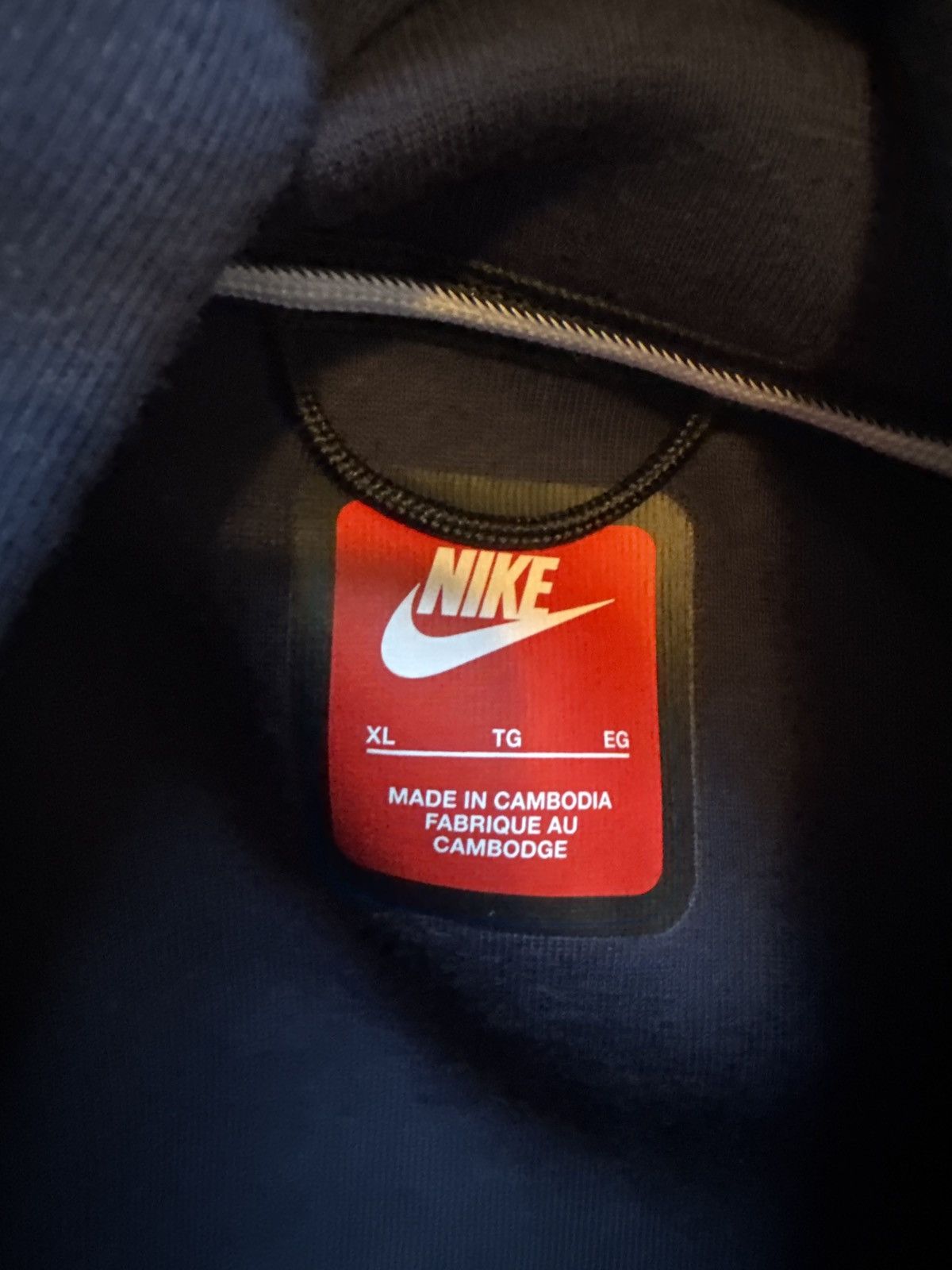 Nike Navy Nike Tech Zip up Size US XL / EU 56 / 4 - 3 Thumbnail