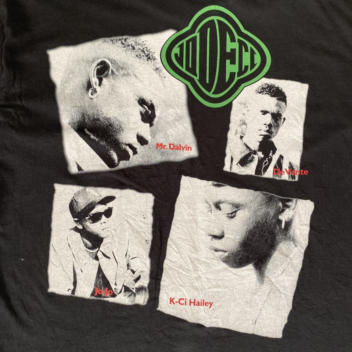 Rap Tees Rare! Vintage 1994 Jodeci “Diary of A Mad Band” Rap Tee Size US XL / EU 56 / 4 - 7 Thumbnail
