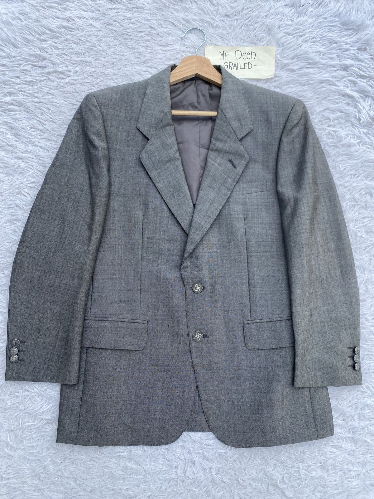 Balenciaga Rare Vintage 90s Balenciaga Blazer Size 36S - 4 Thumbnail