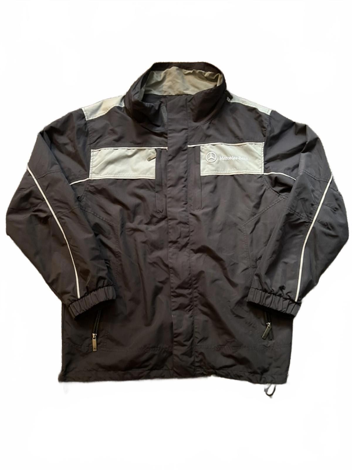 Mercedes-Benz Vintage Mercedes-Benz Embroidered Windbreaker Jacket Size US XL / EU 56 / 4 - 1 Thumbnail