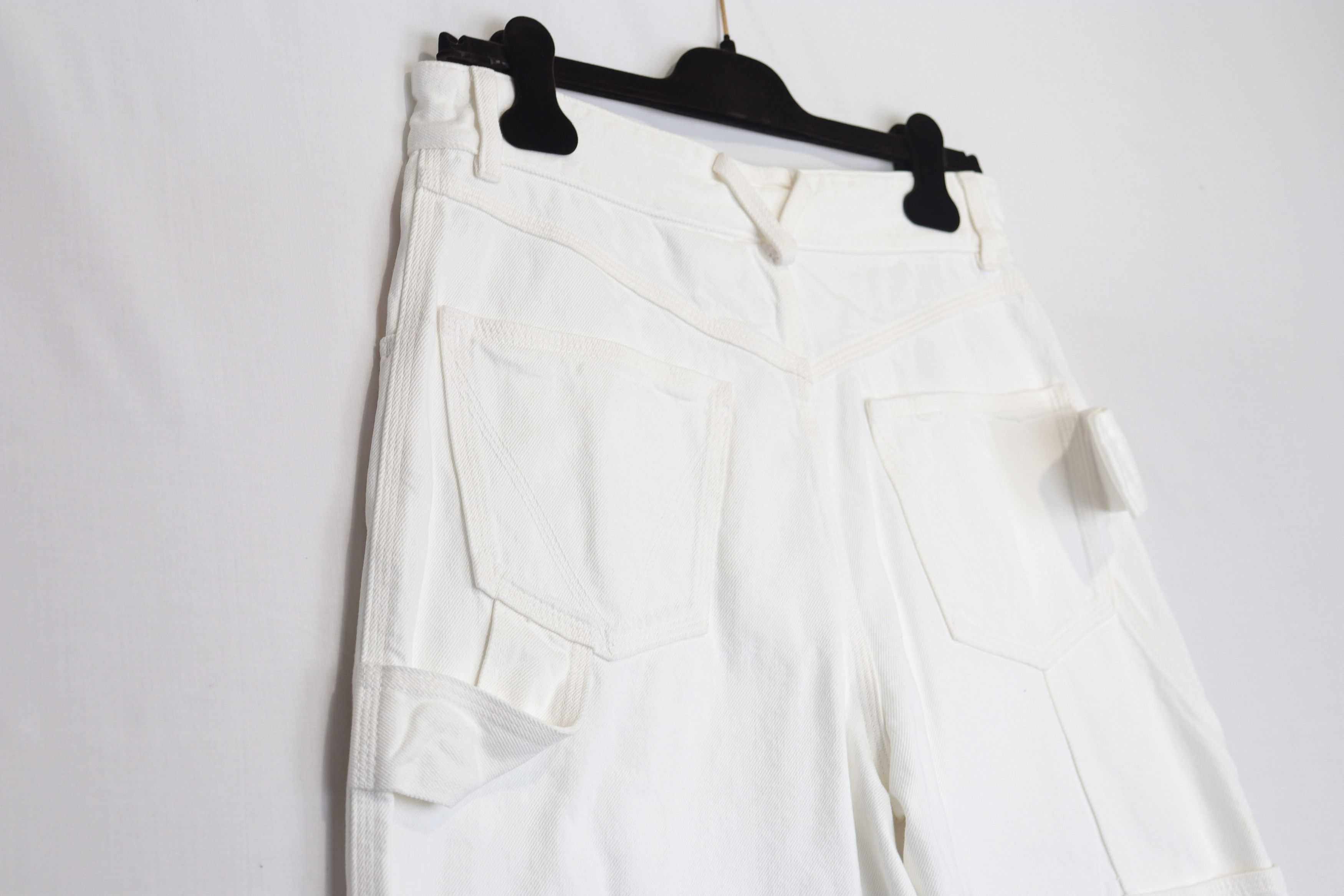 Bottega Veneta o1rshd11223 White Cargo Shorts Size US 36 / EU 52 - 12 Thumbnail