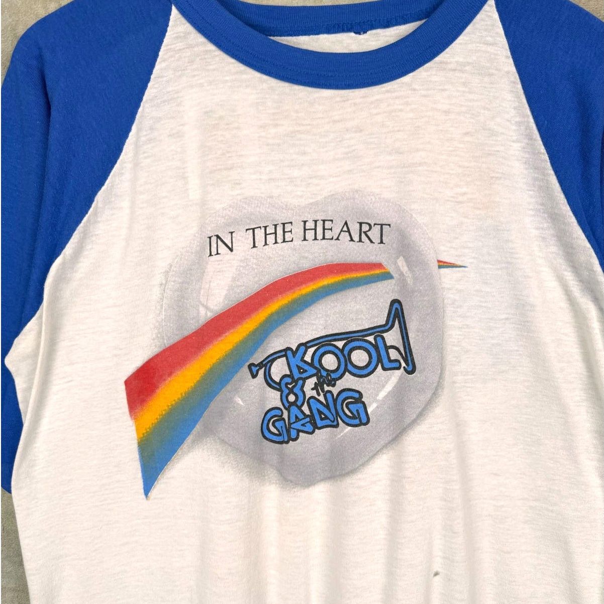 Band Tees × Vintage VTG 1984 Kool & The Gang In The Heart Band Tour T Shirt L Size US L / EU 52-54 / 3 - 5 Thumbnail