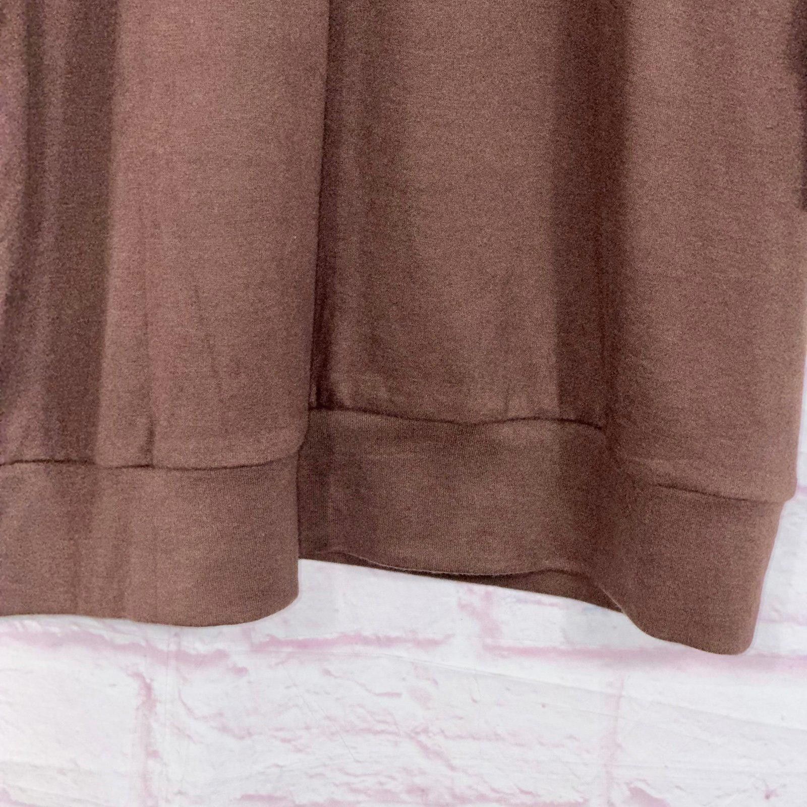 Other PrinStory Medium Brown Long Sleeve Dress NWT Size M / US 6-8 / IT 42-44 - 4 Thumbnail