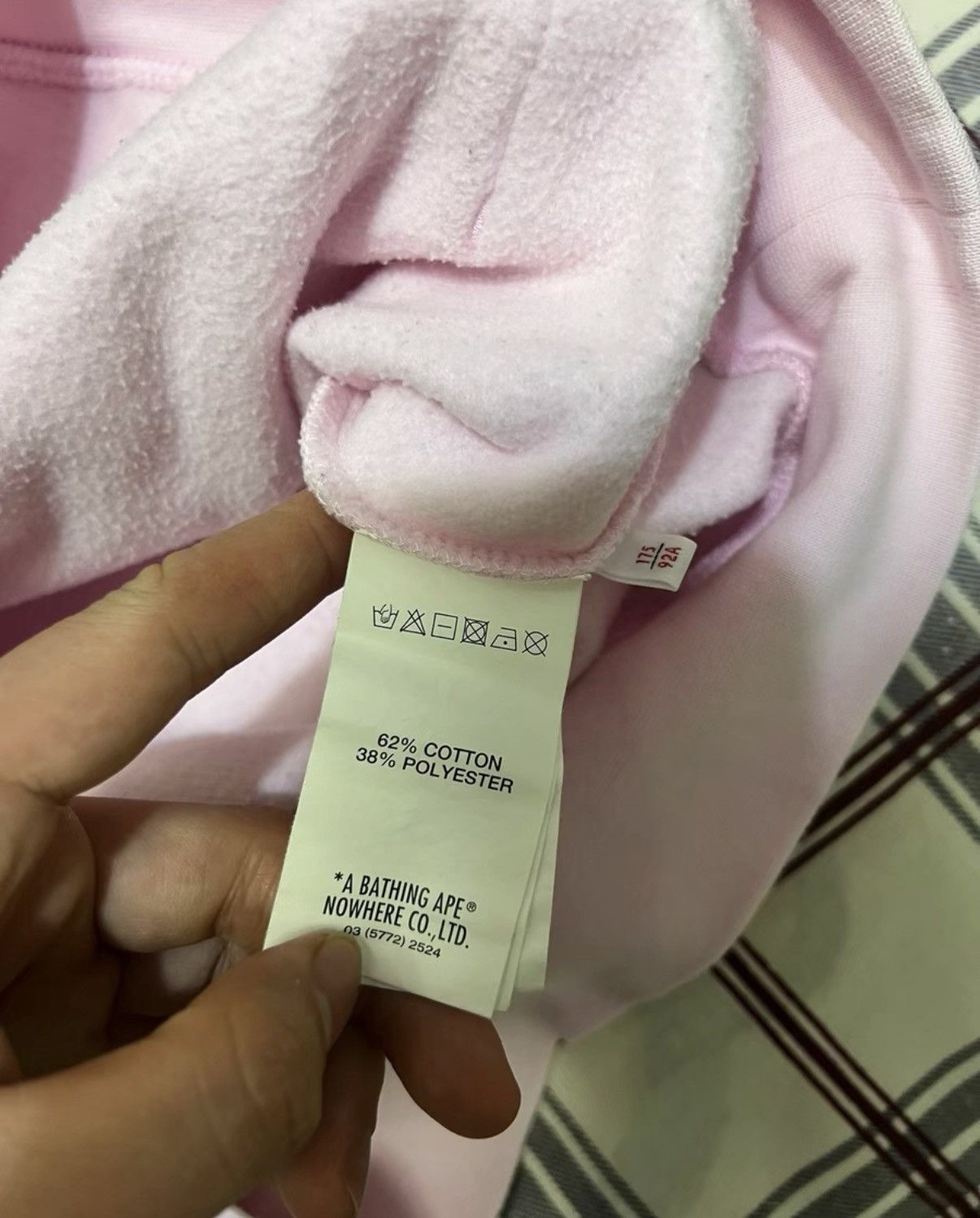 Bape Bape OG Nigo era, latest pink hoodie Size US M / EU 48-50 / 2 - 4 Thumbnail