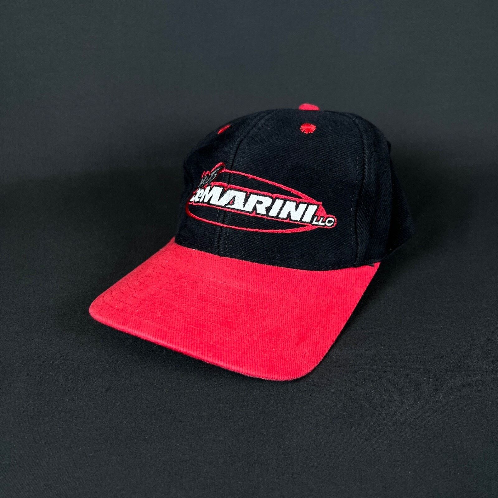 Vintage team DeMarini Motocross l black cap hat vintage snapback Size ONE SIZE - 1 Thumbnail