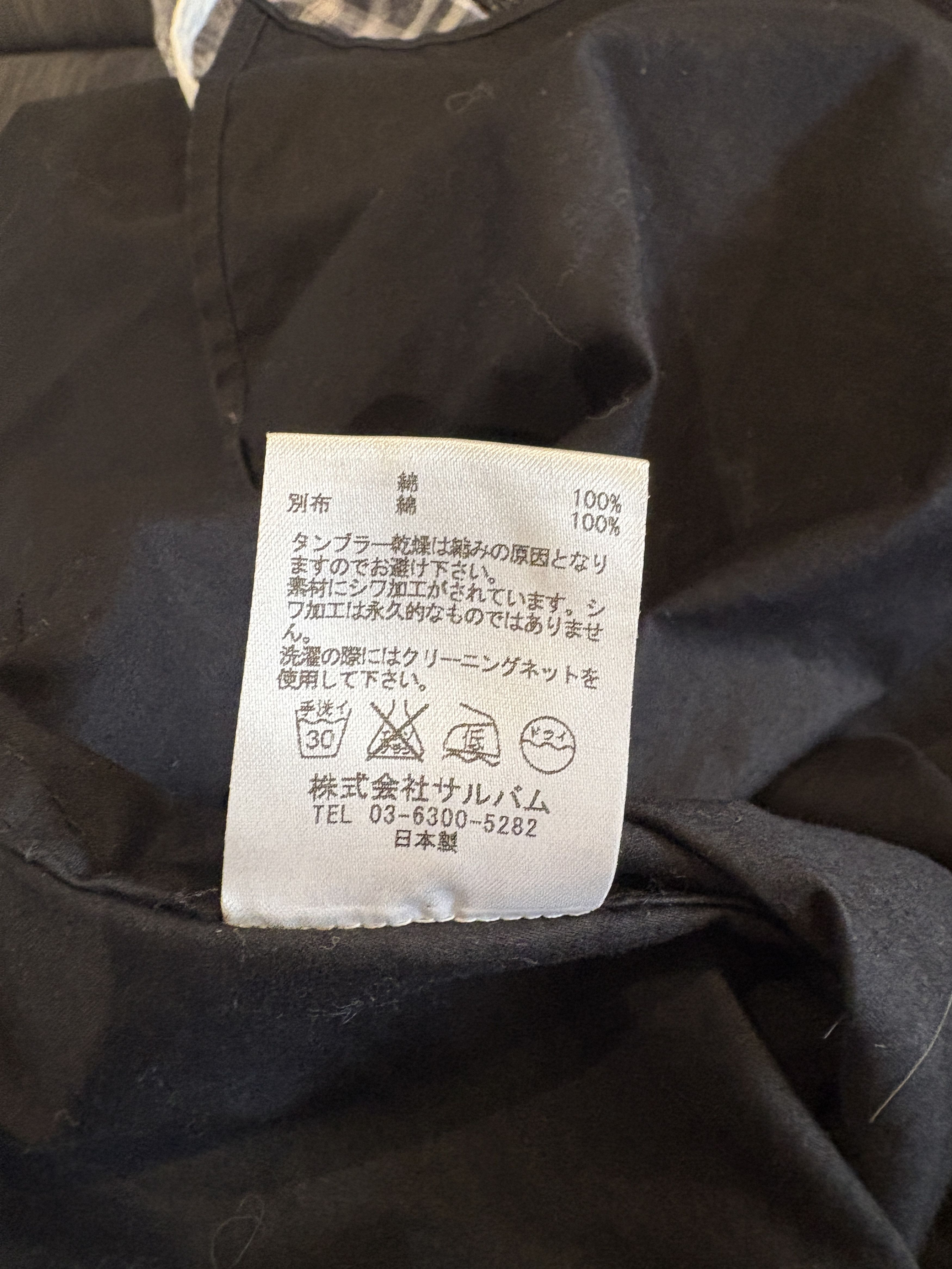 Sulvam Black String Shirt Size US M / EU 48-50 / 2 - 4 Thumbnail