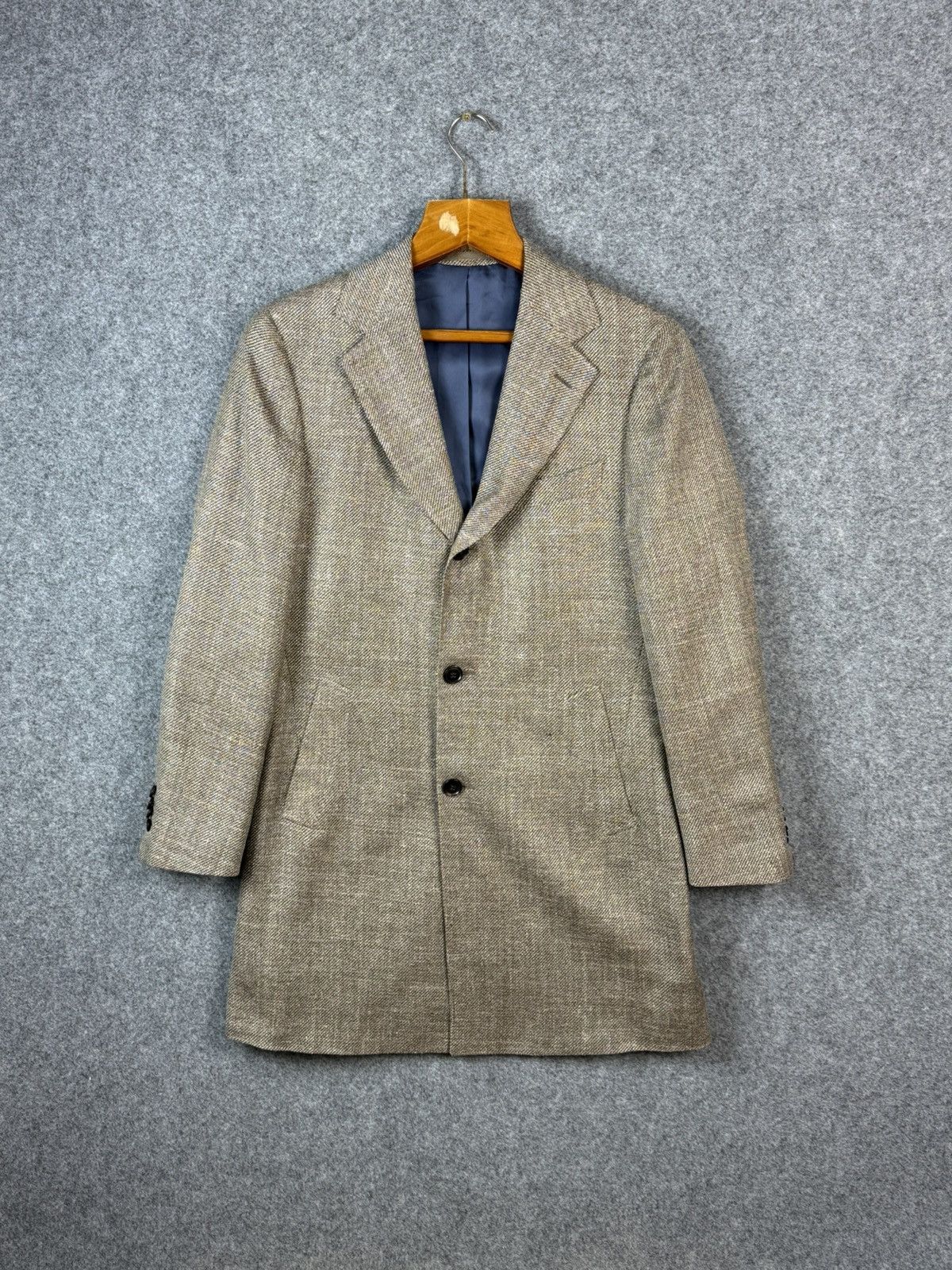 Suitsupply Suitsupply Vincenza Beige men’s wool coat size 48 Size US M / EU 48-50 / 2 - 1 Thumbnail