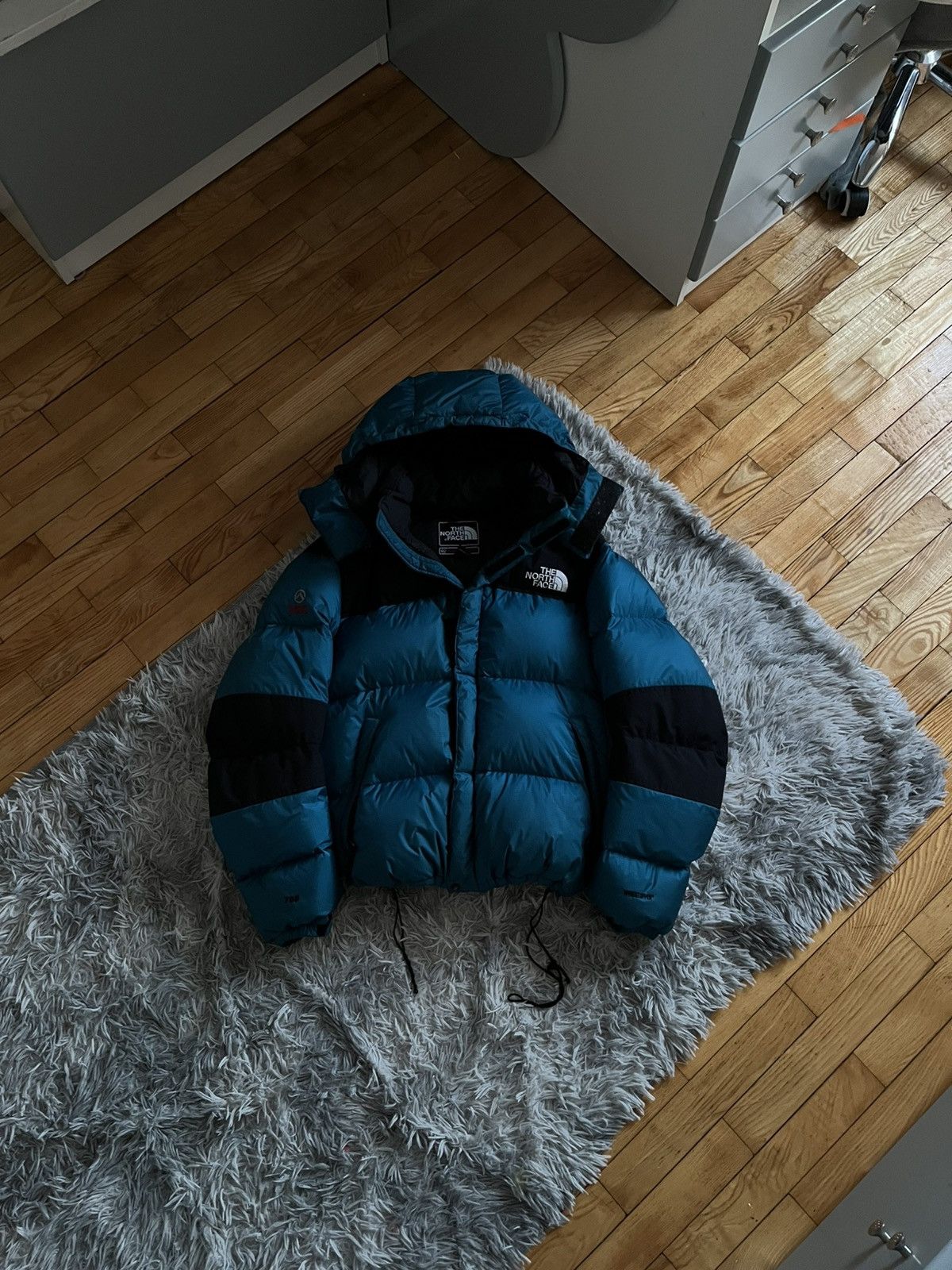 The North Face The North Face Baltoro Down Puffer Jacket Teal Black Size L Size US L / EU 52-54 / 3 - 4 Thumbnail