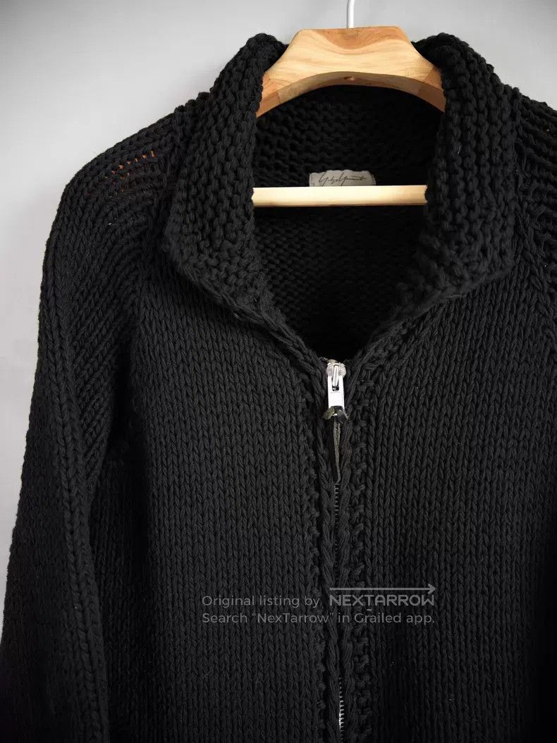 Yohji Yamamoto Yohji Yamamoto Hand-knitted fringed sweater| Size US L / EU 52-54 / 3 - 5 Thumbnail