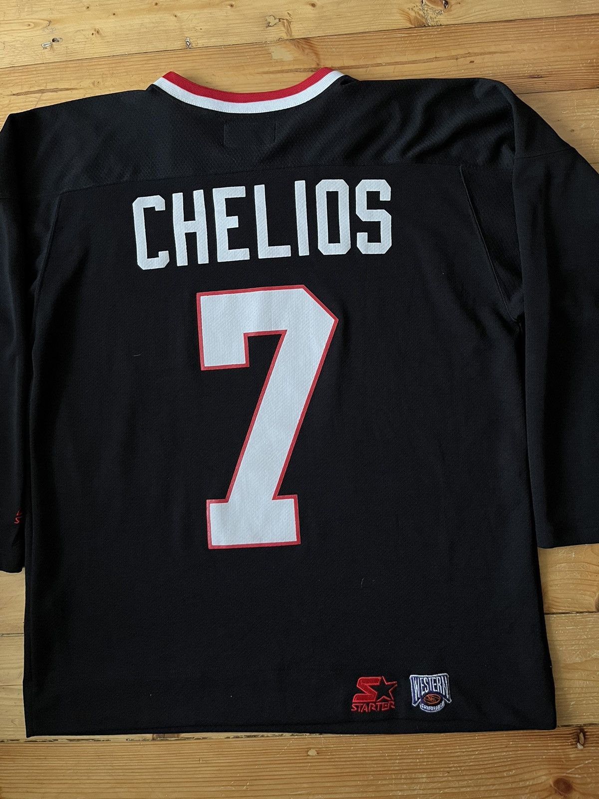 Starter Starter 80s Chicago Blackhawks legend Chris Chelios jersey Size US M / EU 48-50 / 2 - 14 Thumbnail