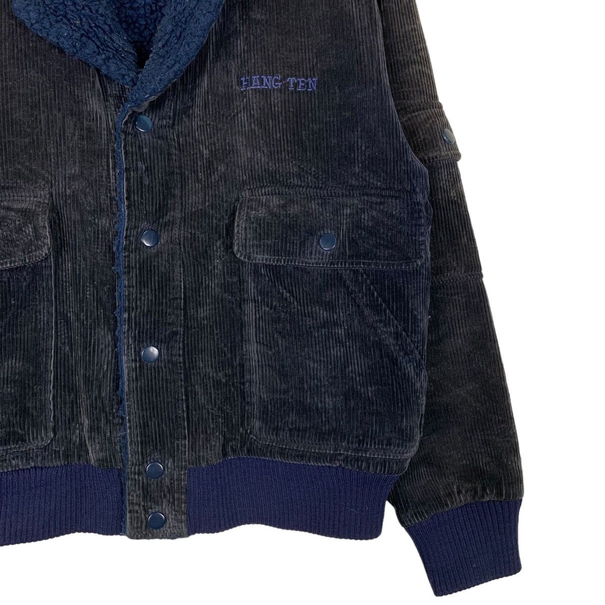 Hang Ten 70's HANG TEN Corduroy Sherpa Double Collar Jacket #0654-C30 Size US S / EU 44-46 / 1 - 4 Thumbnail