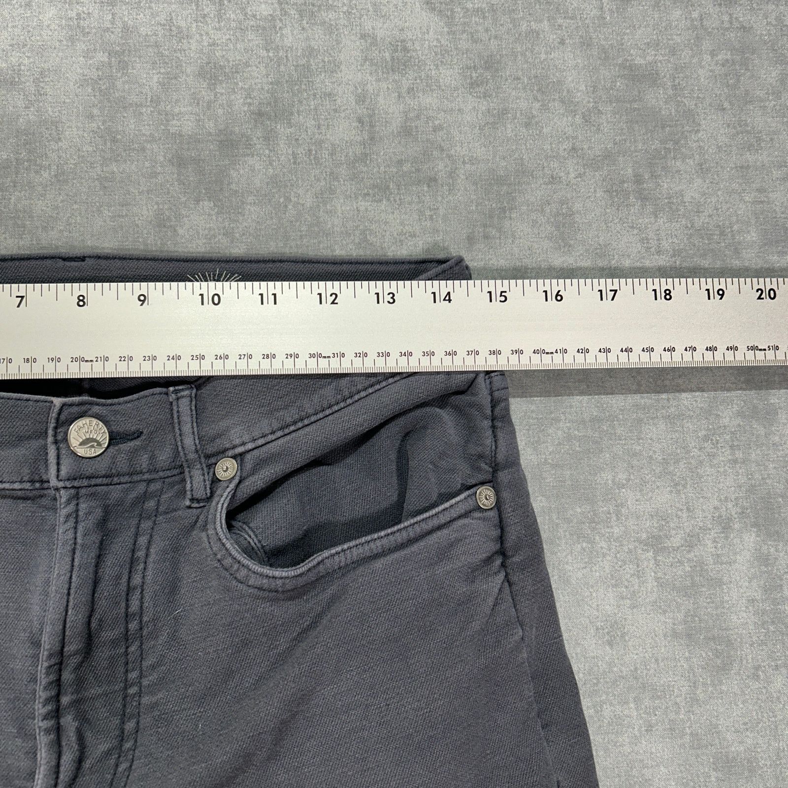 Faherty Faherty Stretch Terry 5 pocket slim casual pants mens 30x25 Size US 30 / EU 46 - 9 Thumbnail