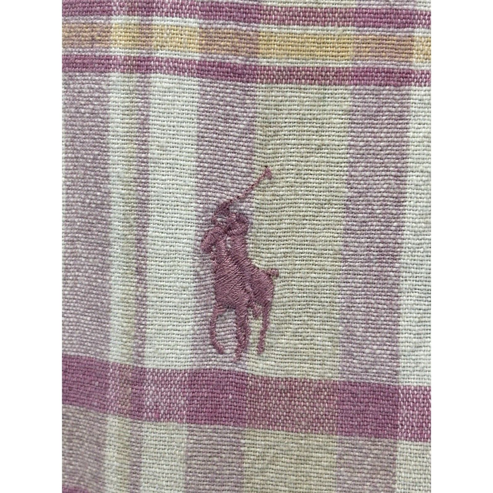 Ralph Lauren Ralph Lauren Plaid Mens Medium Shirt Extra Large XL Pink Short Sleeve Size US M / EU 48-50 / 2 - 4 Thumbnail