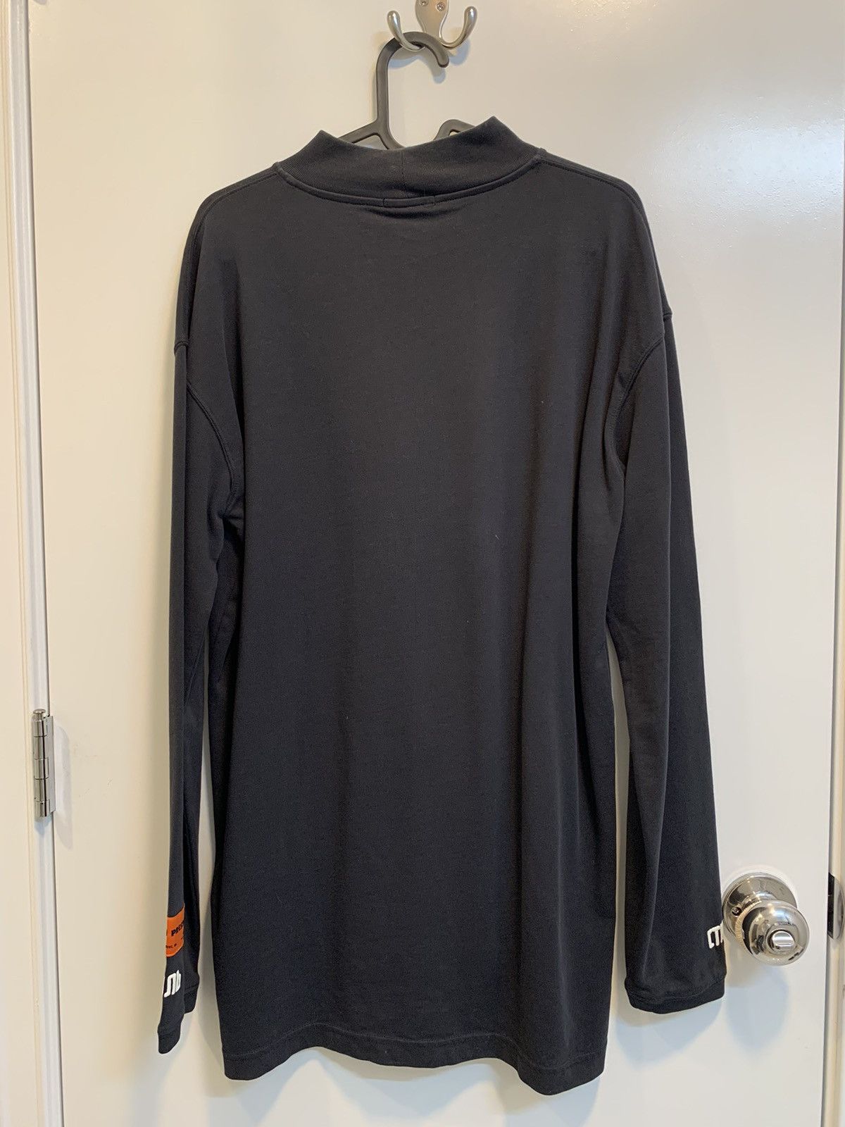 Heron Preston Heron Preston Mock Neck Long Sleeve Size US XXS / EU 40 - 2 Thumbnail
